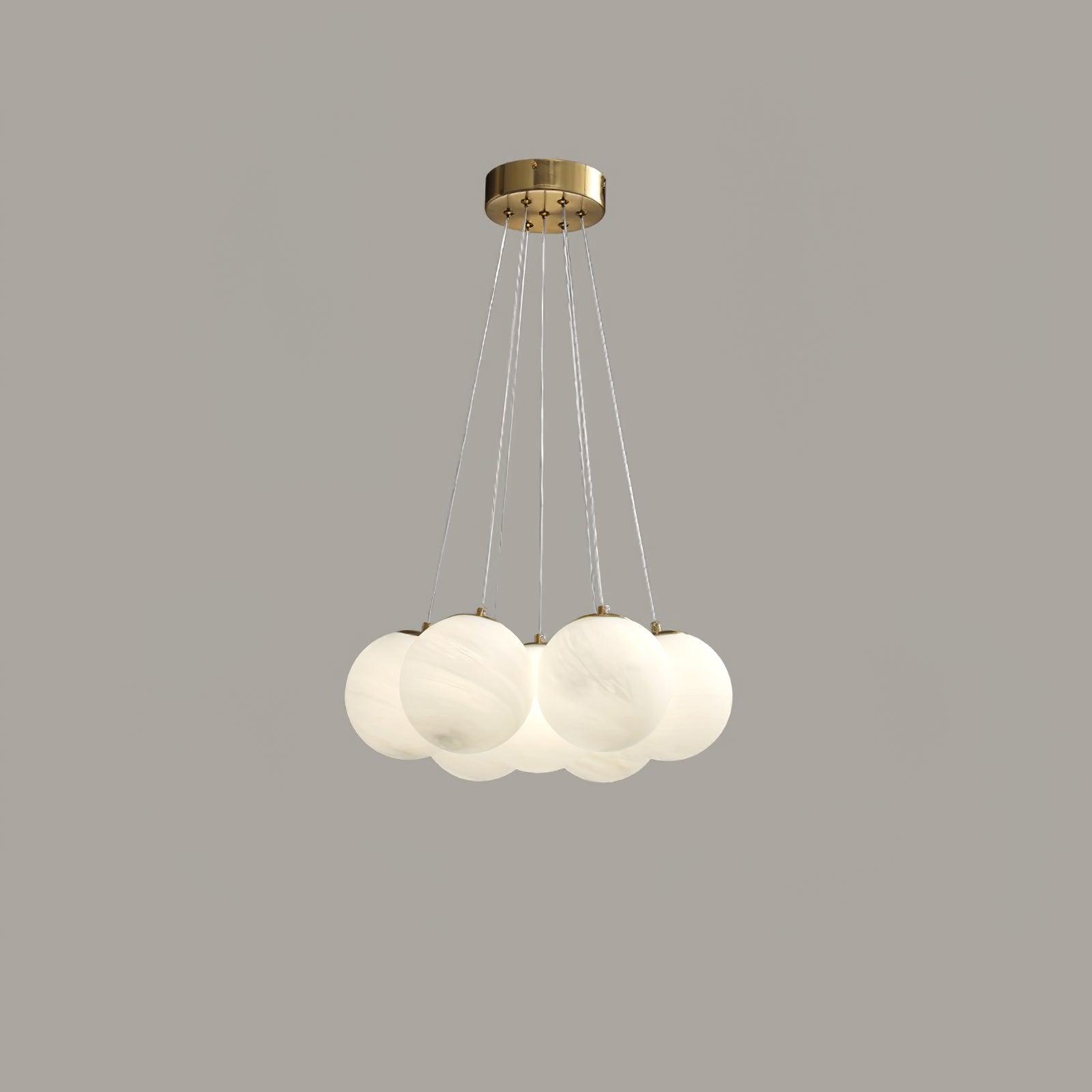 Lustra Kronleuchter Glas Cluster Mattglas-Letslighting