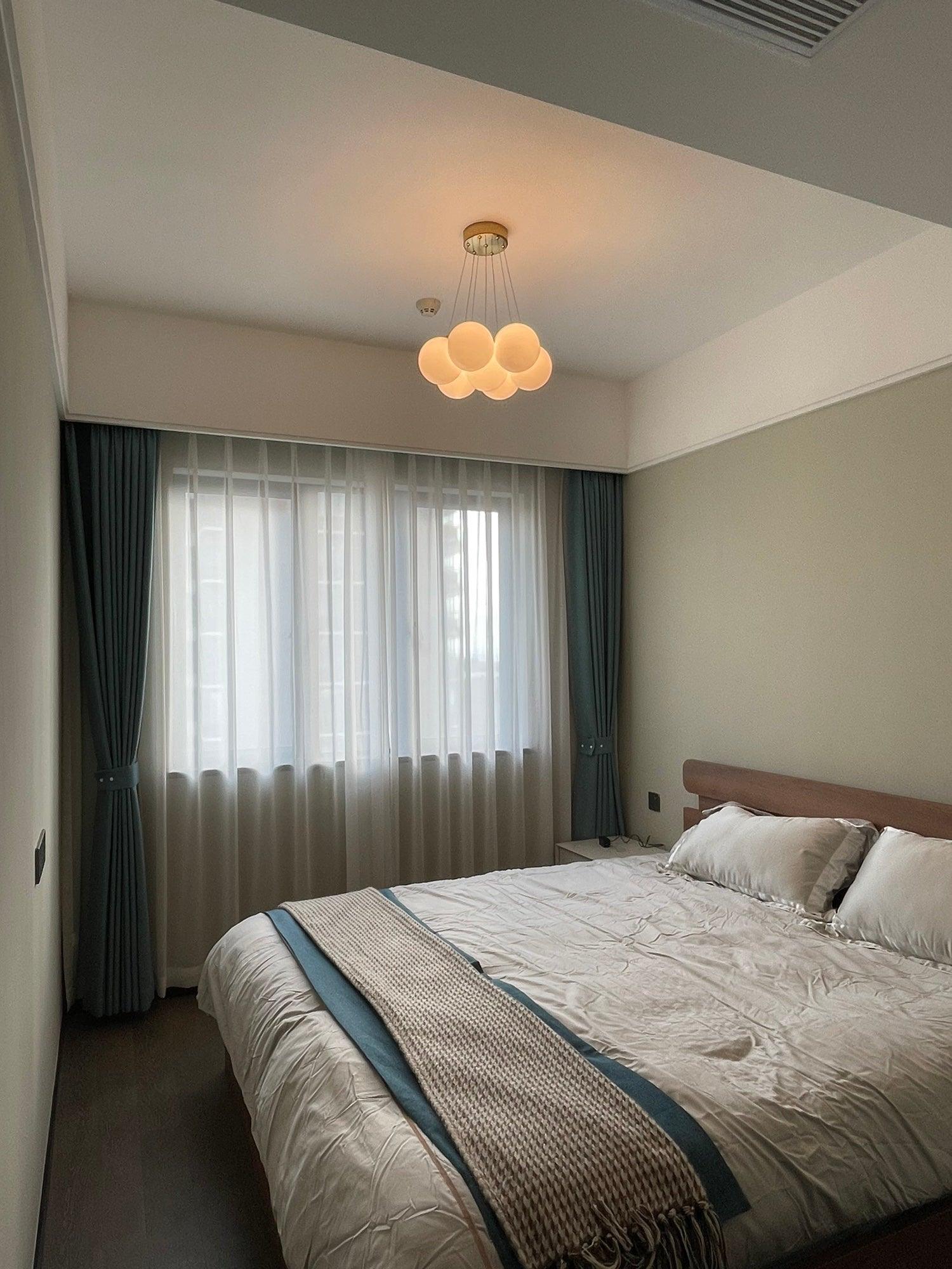 Lustra Kronleuchter Glas Cluster Mattglas-Letslighting