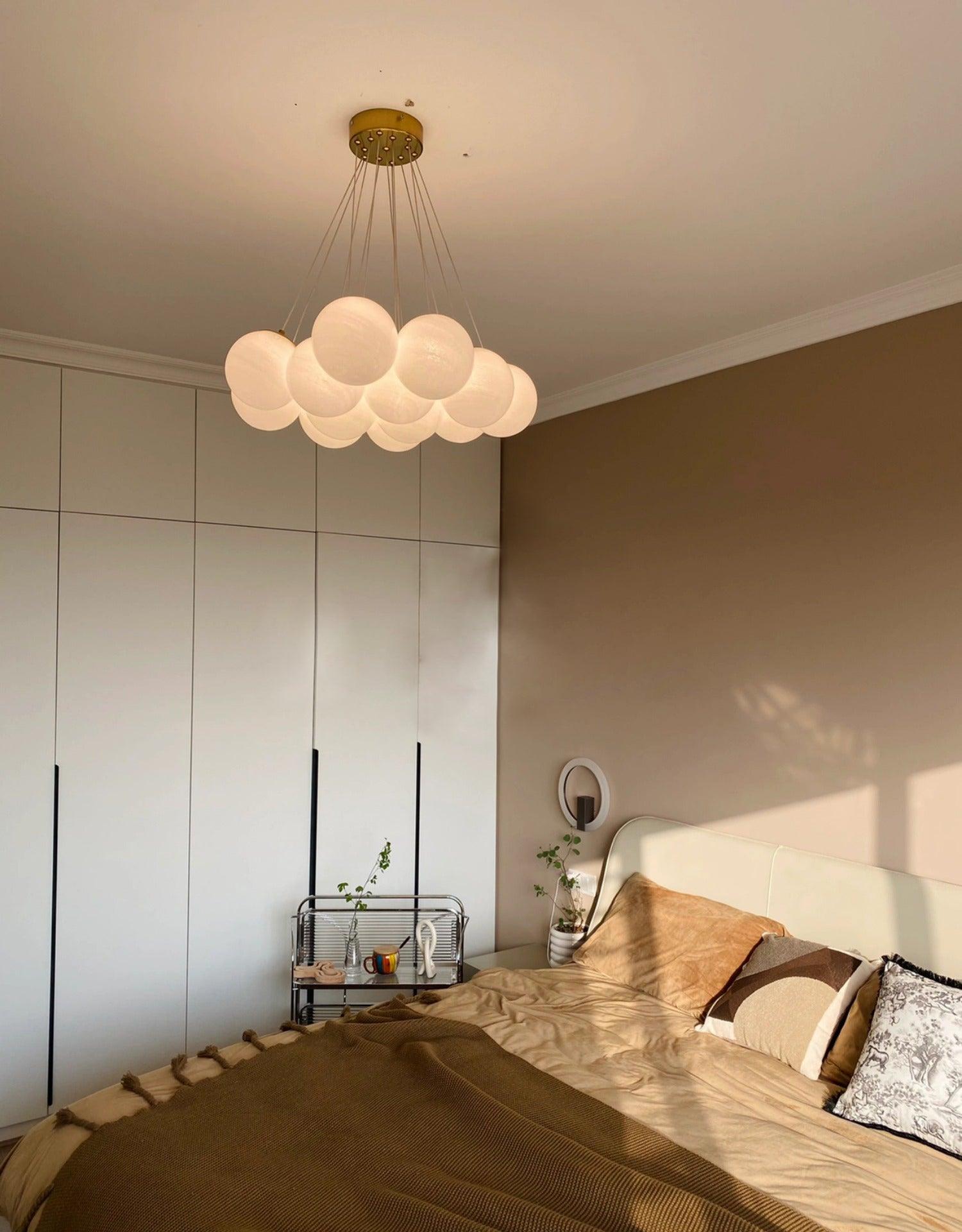 Lustra Kronleuchter Glas Cluster Mattglas-Letslighting