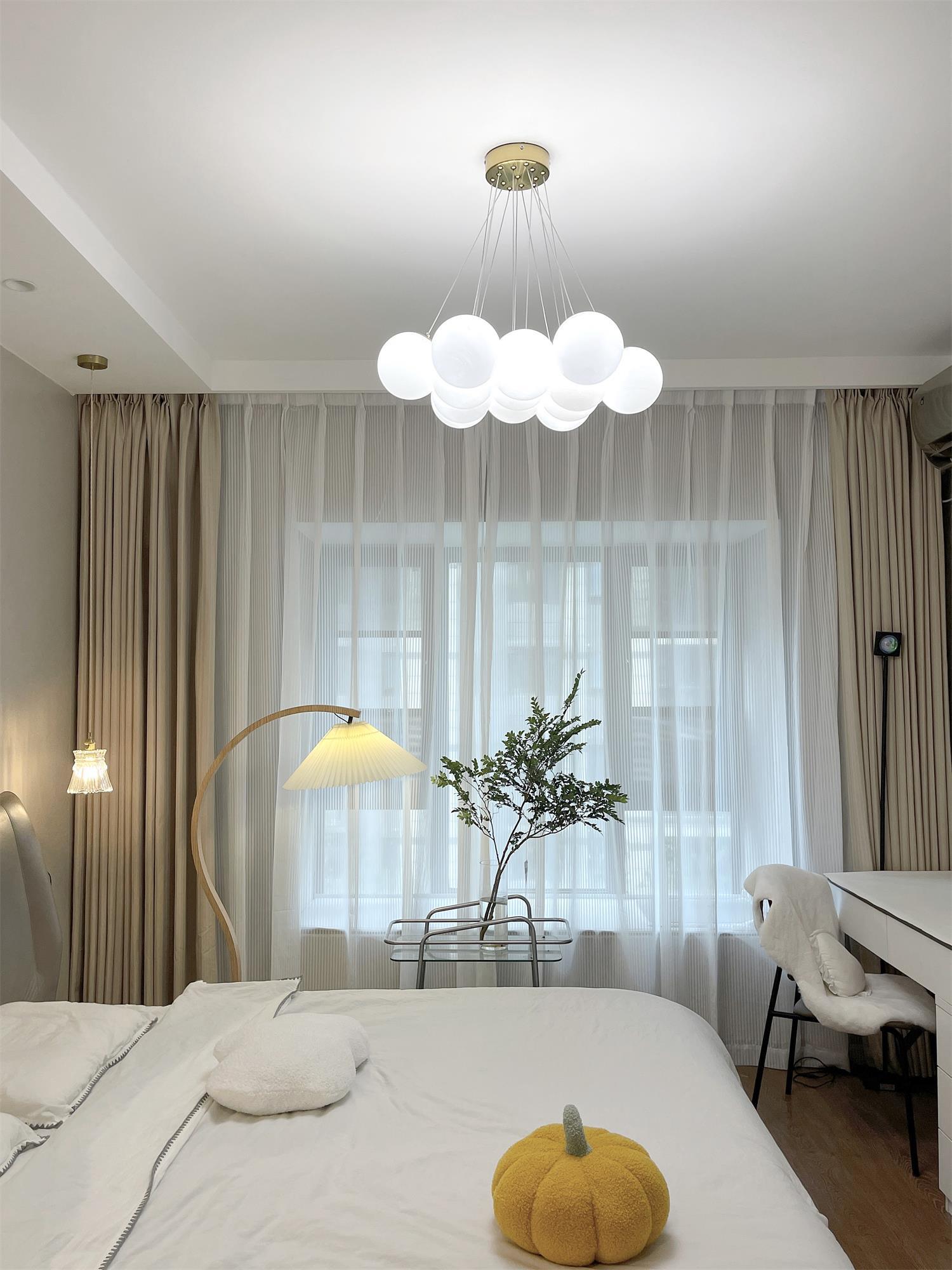 Lustra Kronleuchter Glas Cluster Mattglas-Letslighting