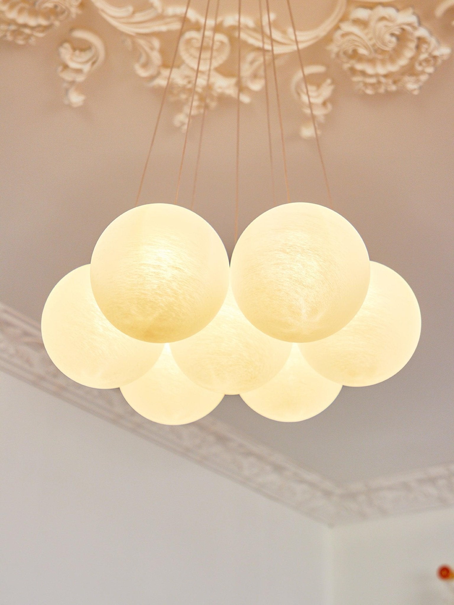 Lustra Kronleuchter Glas Cluster Mattglas-Letslighting