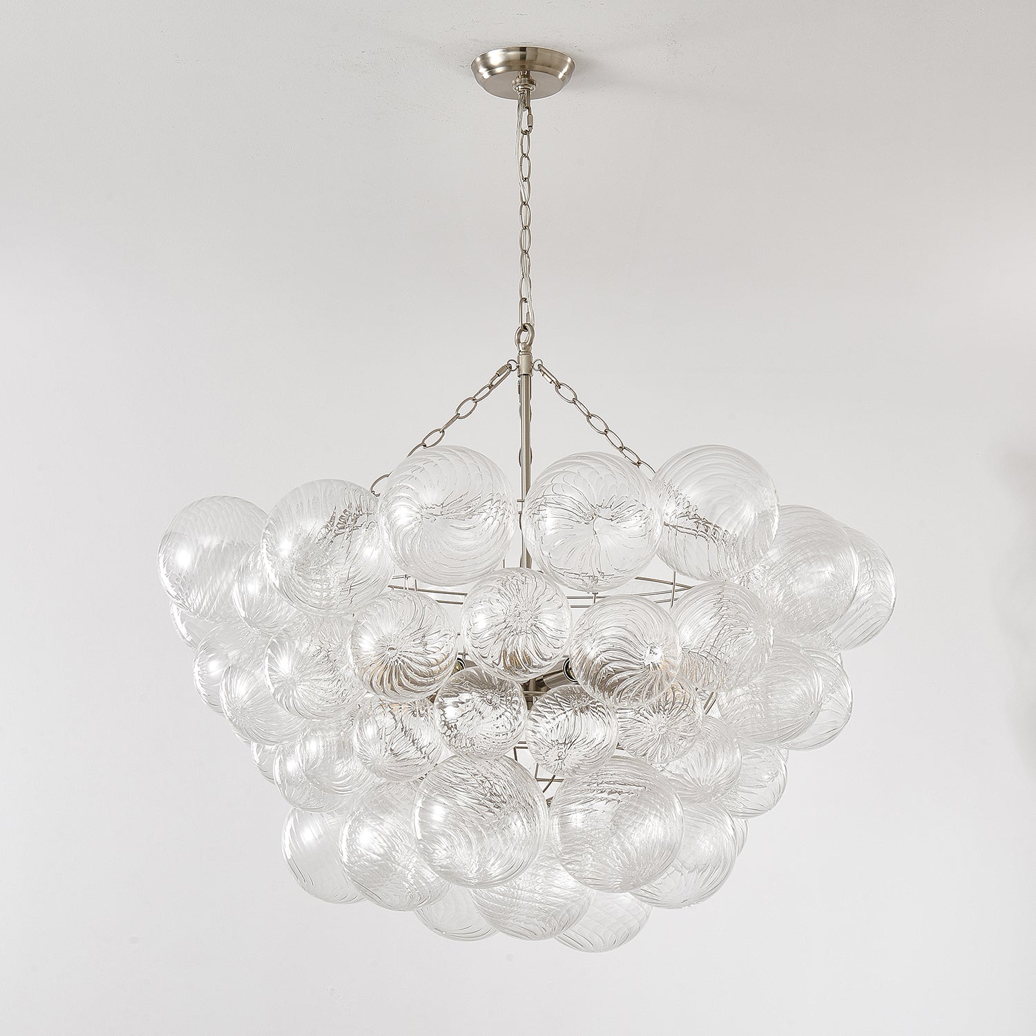 Aurora Chandelier Glass Ball Bubble Modern - Blowlighting
