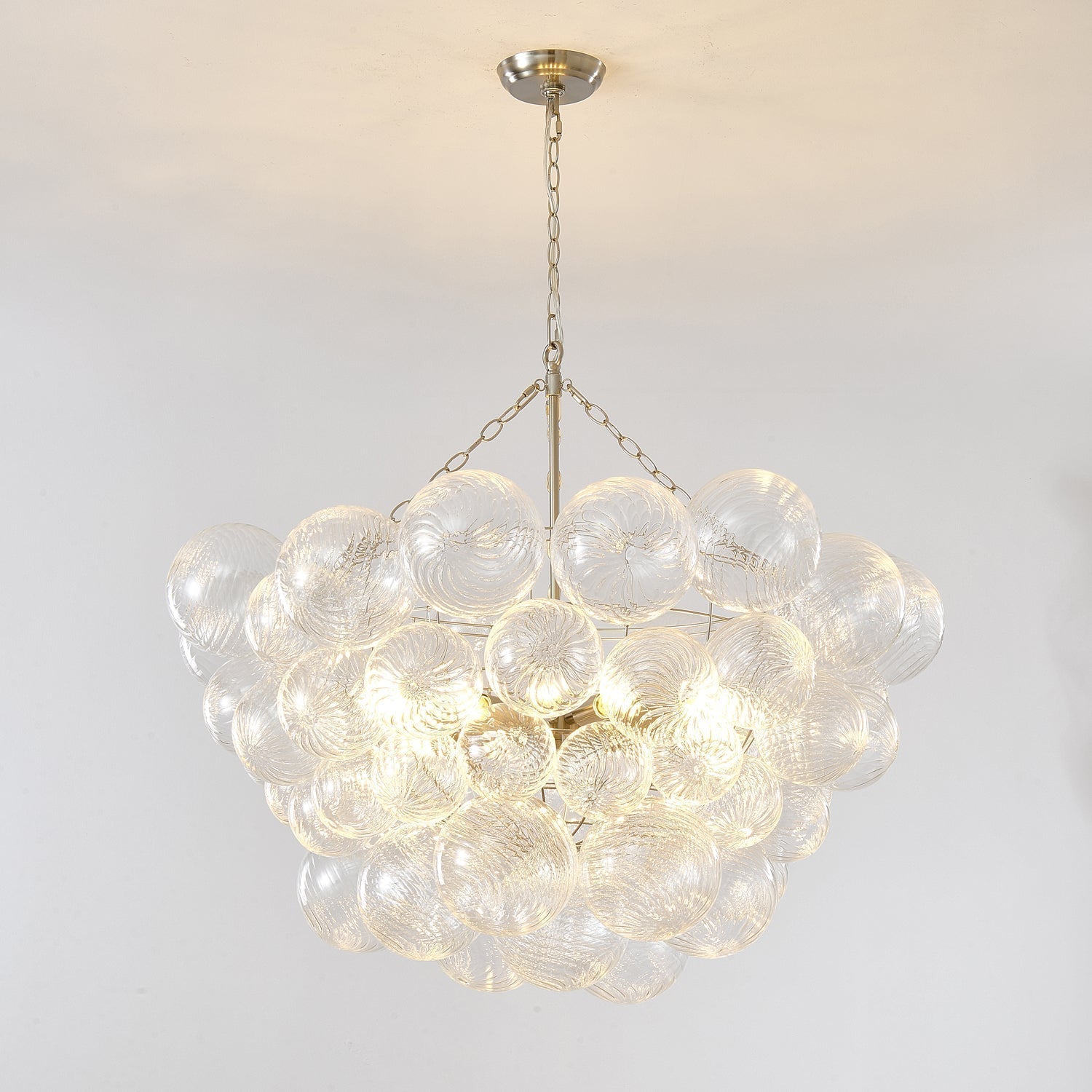 Aurora Chandelier Glass Ball Bubble Modern - Blowlighting