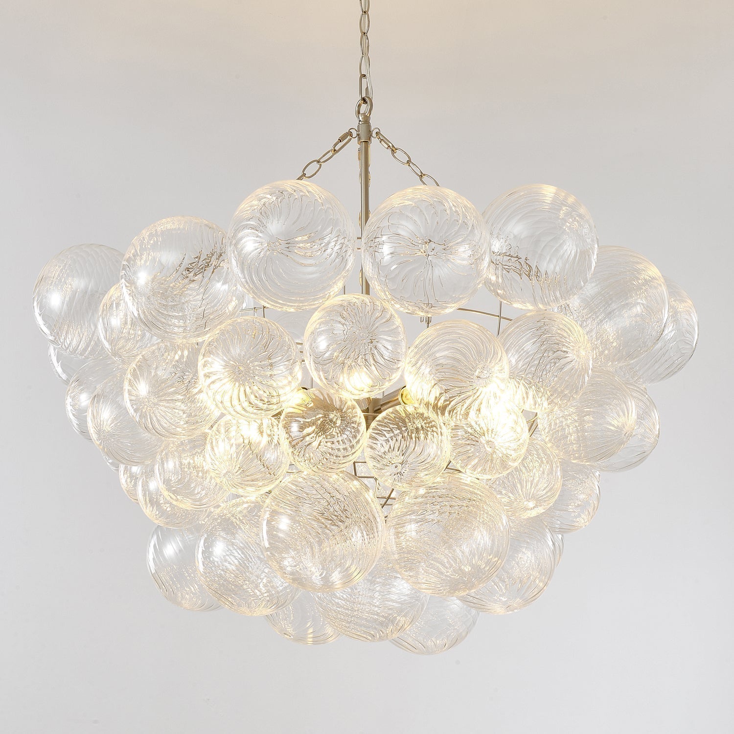 Aurora Chandelier Glass Ball Bubble Modern - Blowlighting