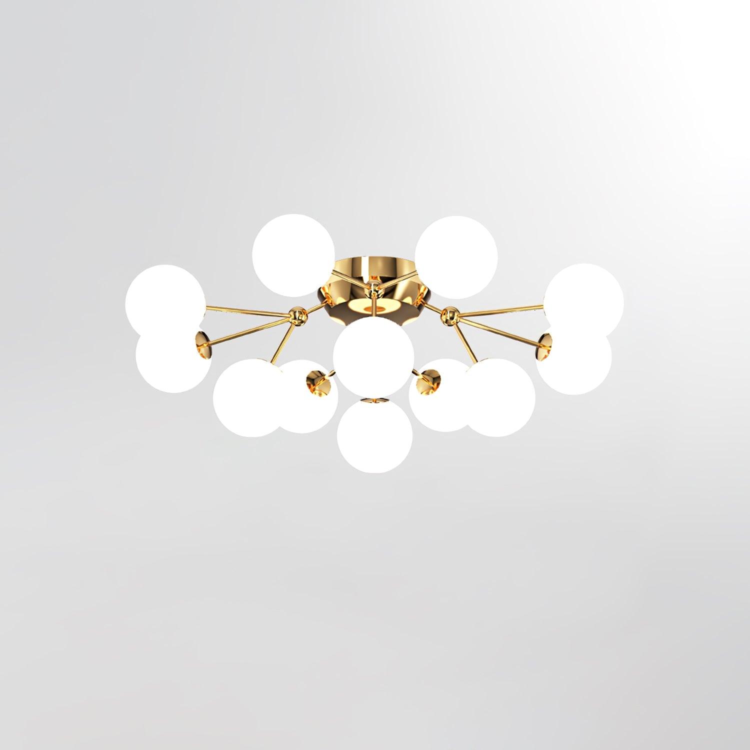Luxury Deckenleuchte mit Glasblasen-Letslighting