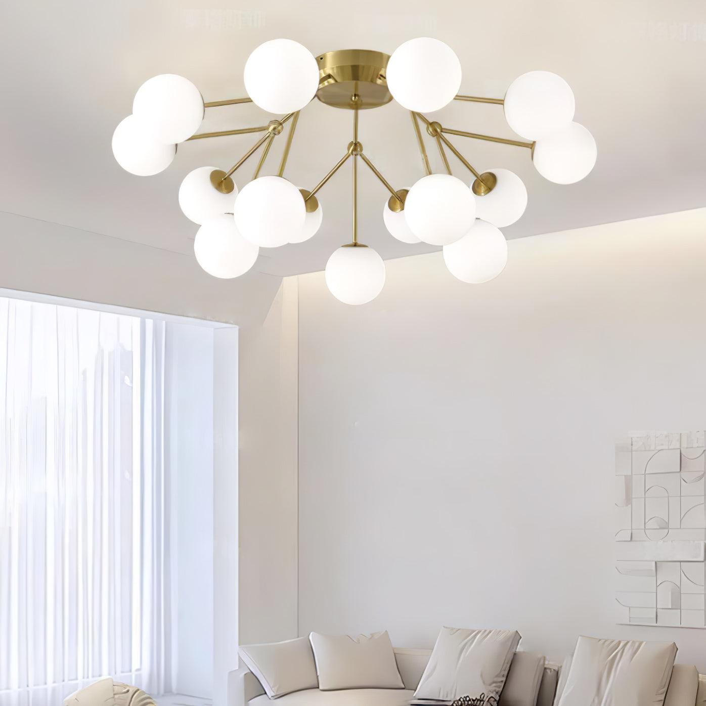 Luxury Deckenleuchte mit Glasblasen-Letslighting