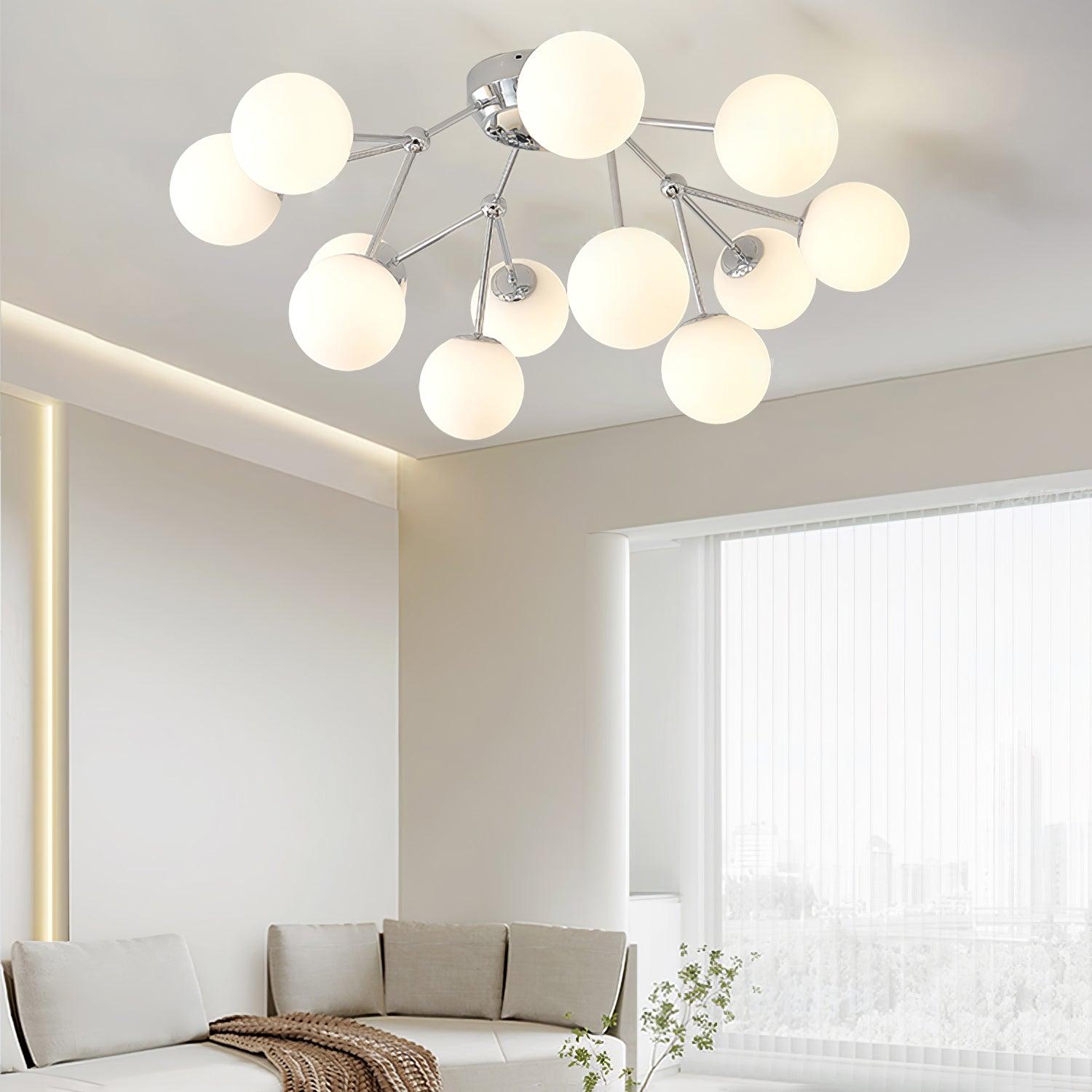 Luxury Deckenleuchte mit Glasblasen-Letslighting
