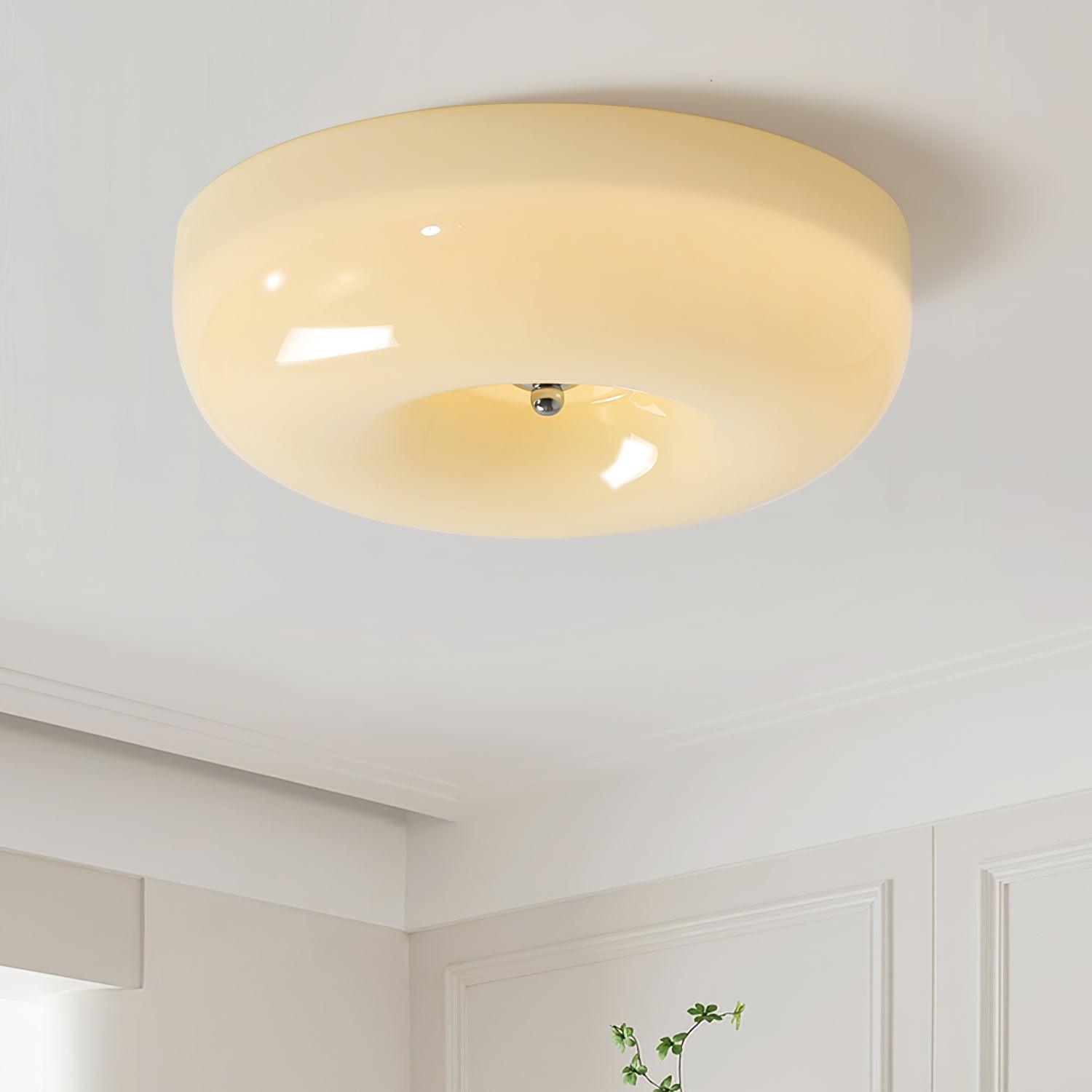 Ulsolir Elegance Art Button Glas Deckenlampe-Letslighting