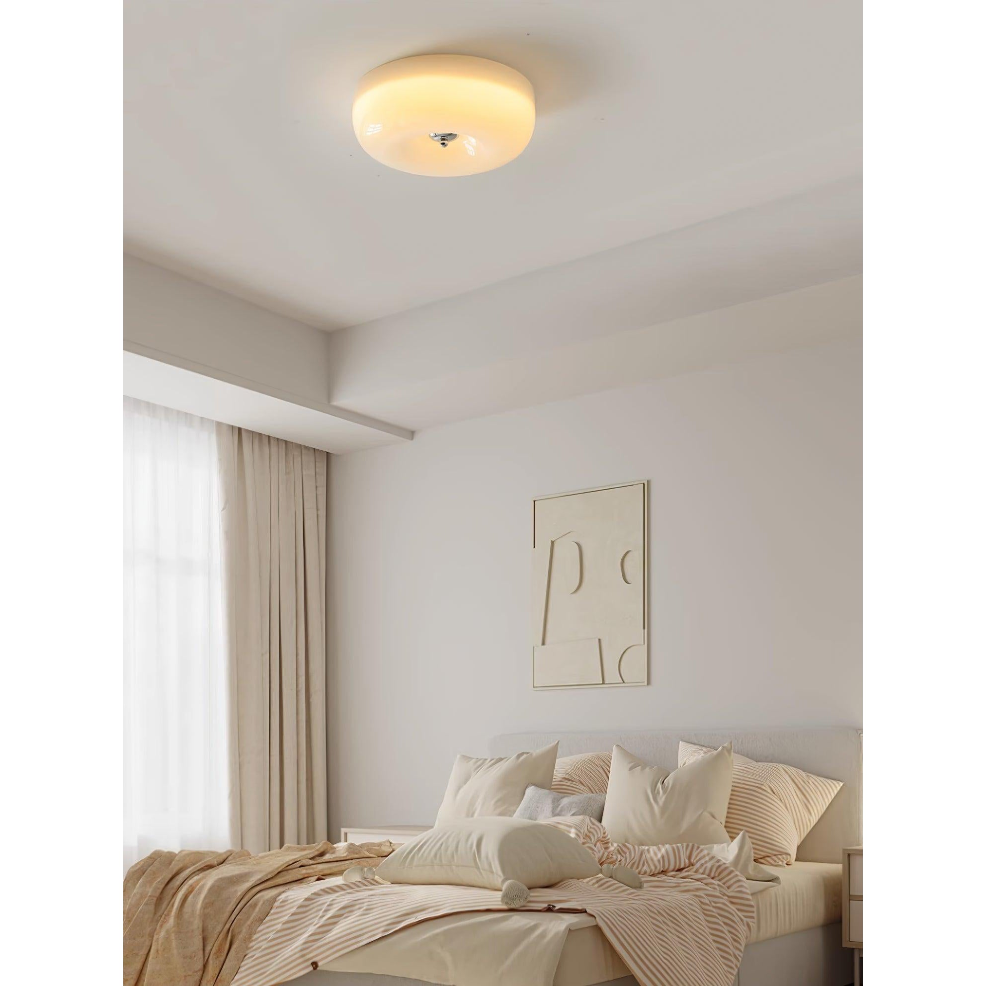 Ulsolir Elegance Art Button Glas Deckenlampe-Letslighting