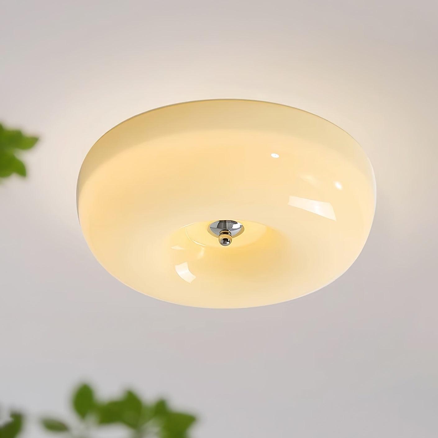 Ulsolir Elegance Art Button Glas Deckenlampe-Letslighting