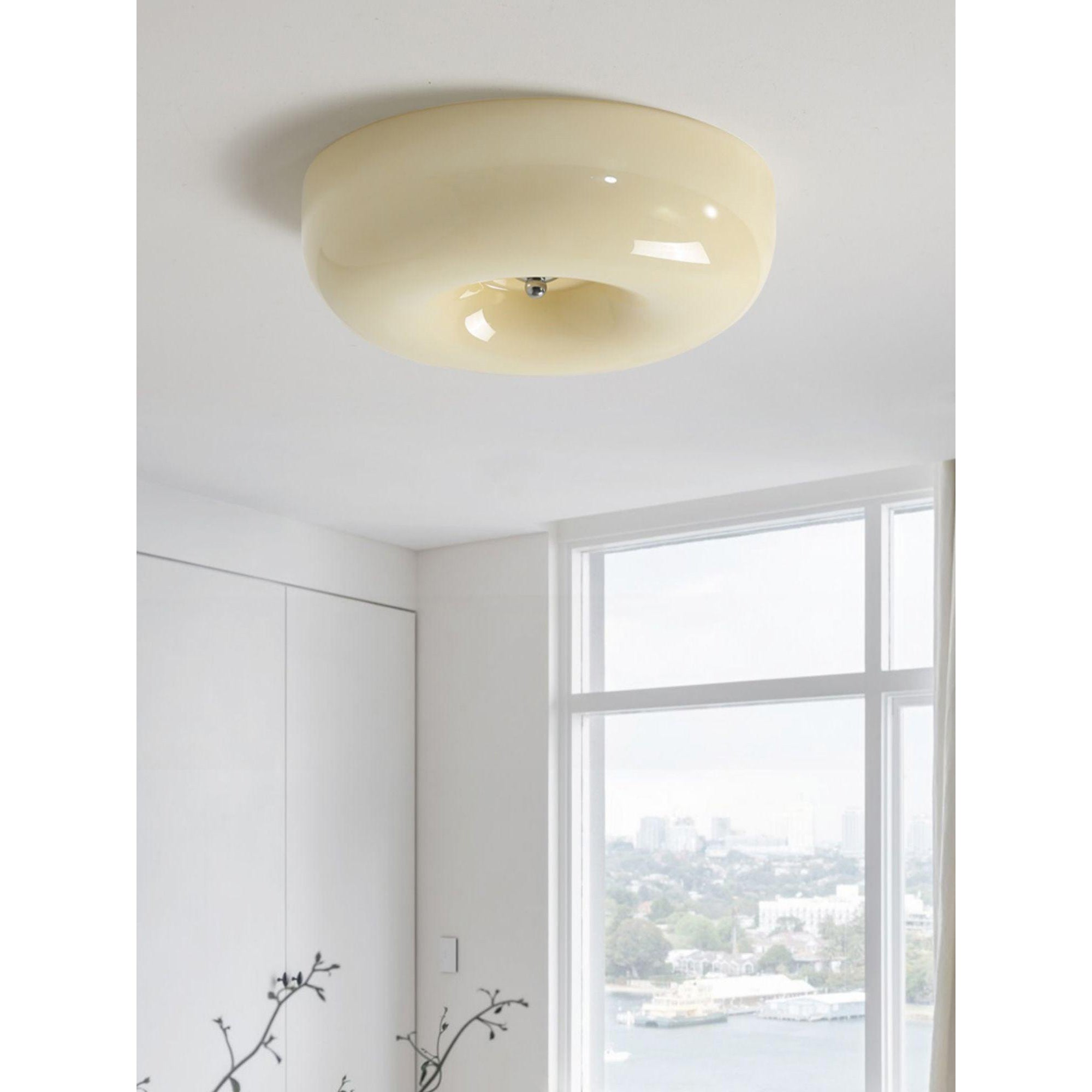 Ulsolir Elegance Art Button Glas Deckenlampe-Letslighting