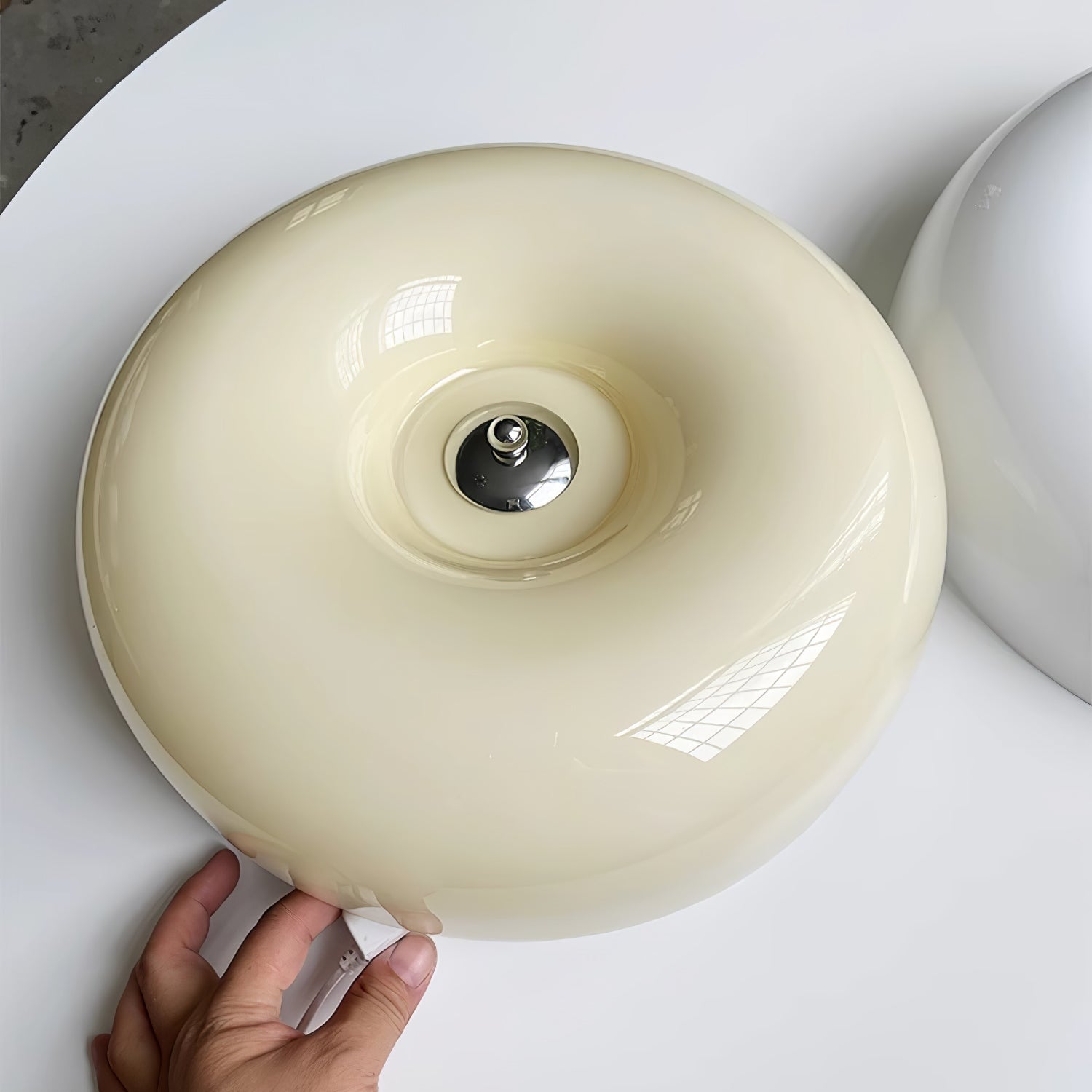 Ulsolir Elegance Art Button Glas Deckenlampe-Letslighting