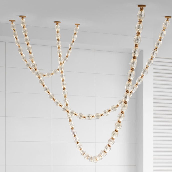 Pearlene Moderner Glas-Kronleuchter-Letslighting