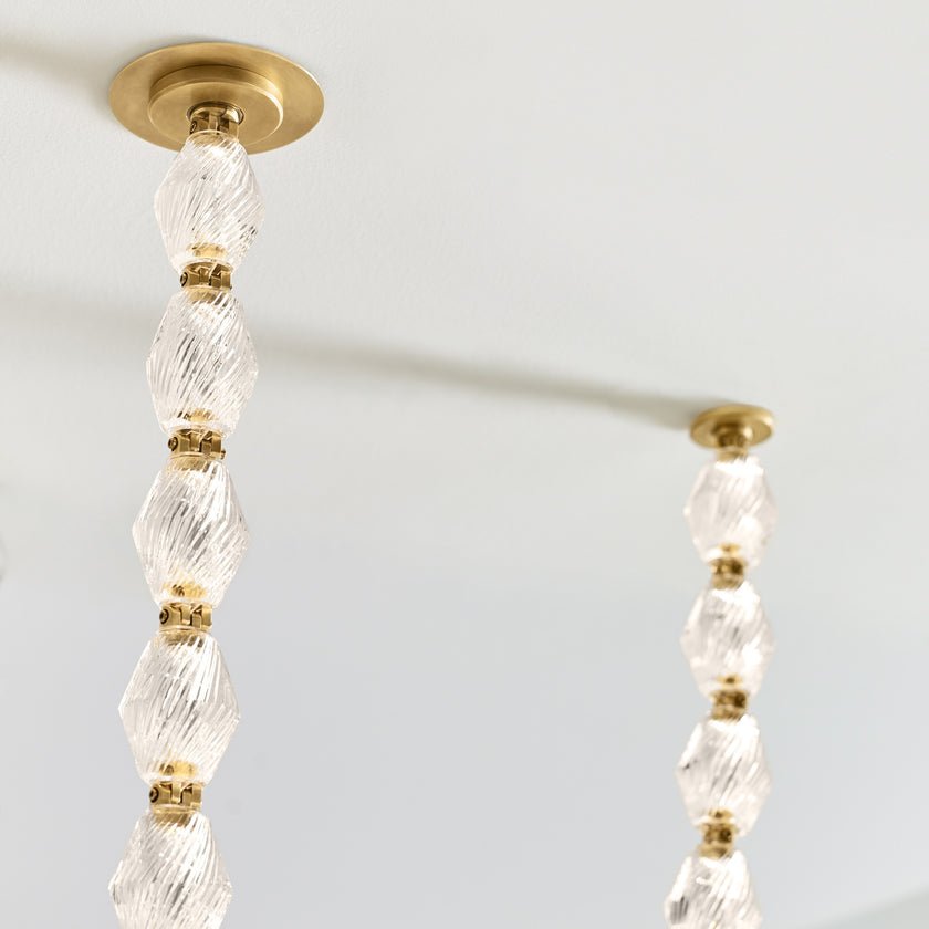 Pearlene Moderner Glas-Kronleuchter-Letslighting