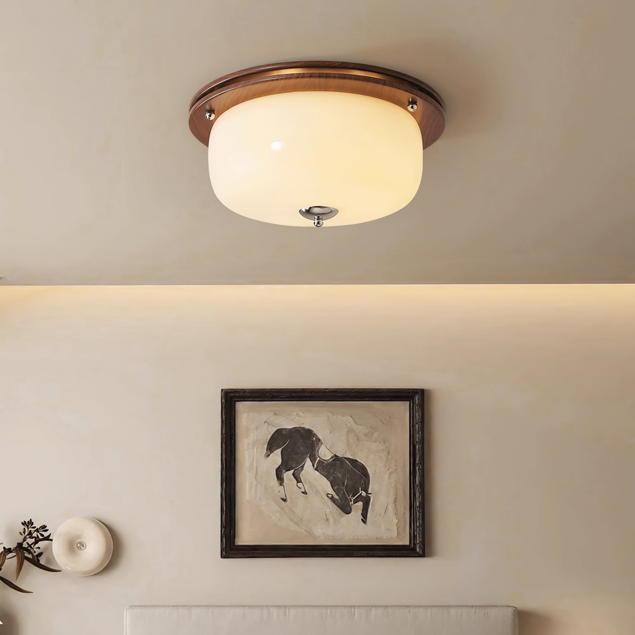 Vetheel Premium Nordic Art Kuppelglas-Deckenleuchte-Letslighting