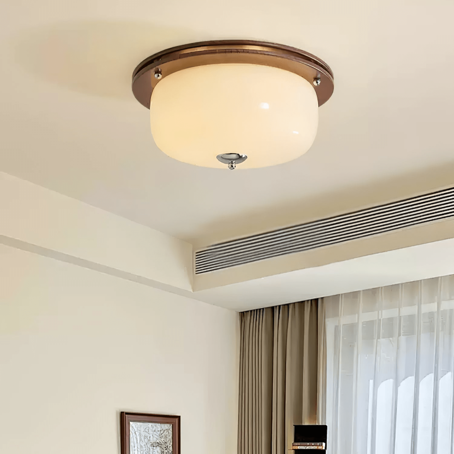 Vetheel Premium Nordic Art Kuppelglas-Deckenleuchte-Letslighting