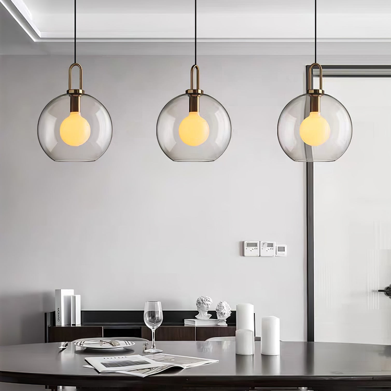 Pendulum Glass Pendant Lamp - Blowlighting