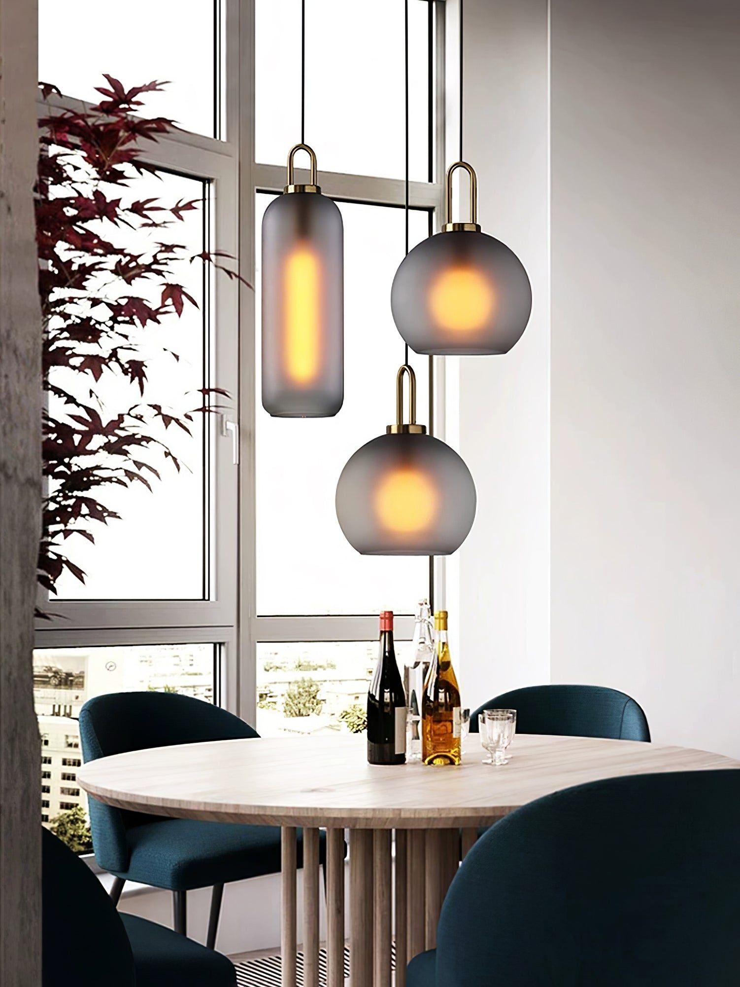 Pendulum Glass Pendant Lamp - Blowlighting