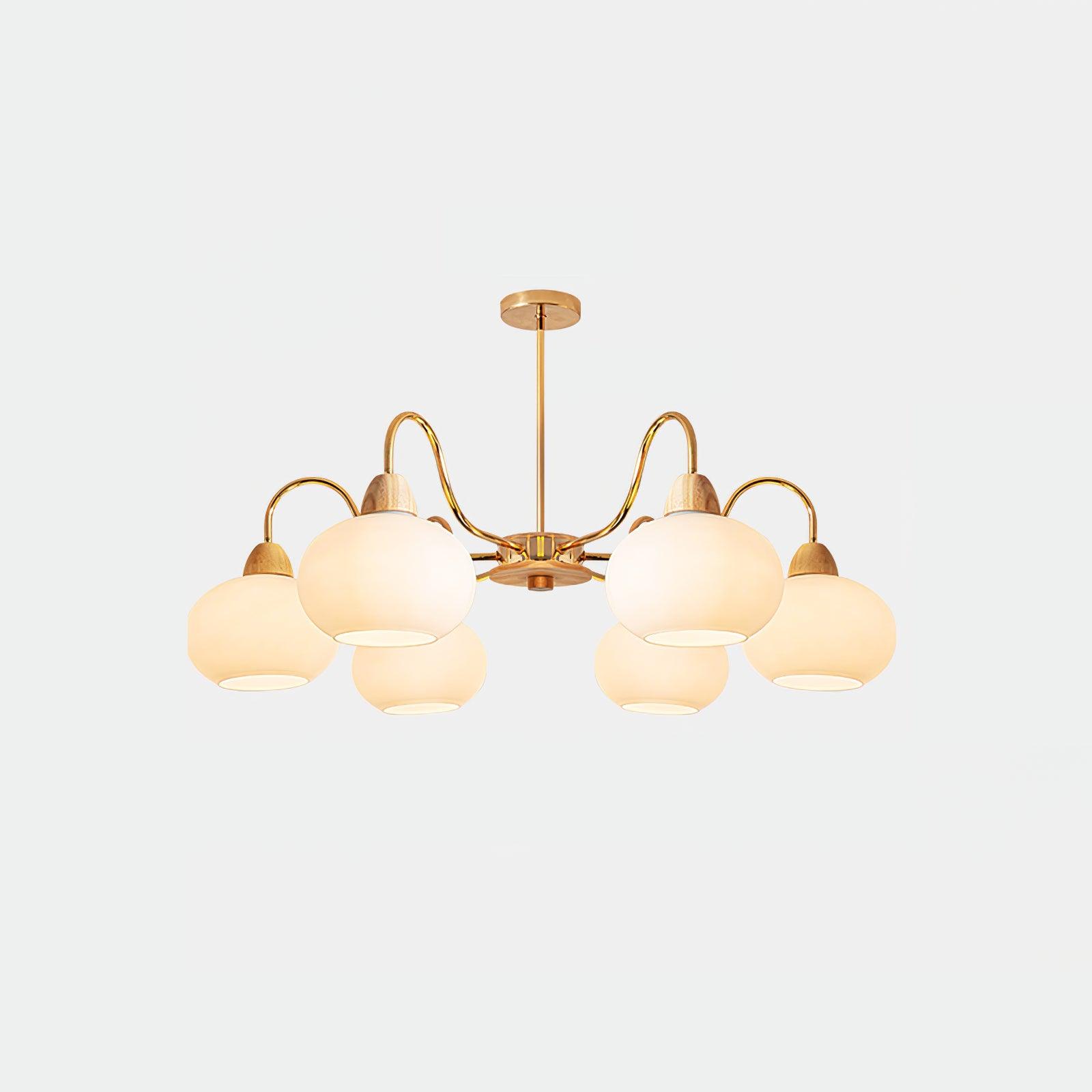 Zevena Eleganter Glas-Kronleuchter-Letslighting