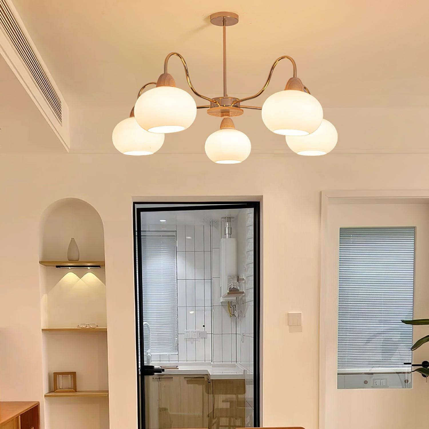 Zevena Eleganter Glas-Kronleuchter-Letslighting