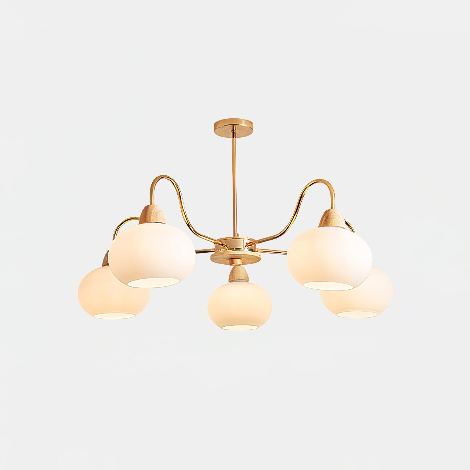 Zevena Eleganter Glas-Kronleuchter-Letslighting