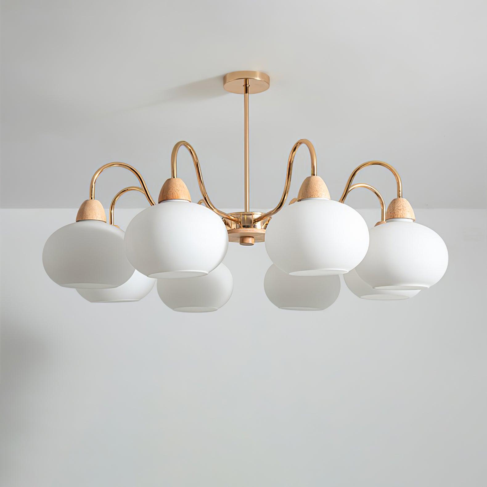 Zevena Eleganter Glas-Kronleuchter-Letslighting