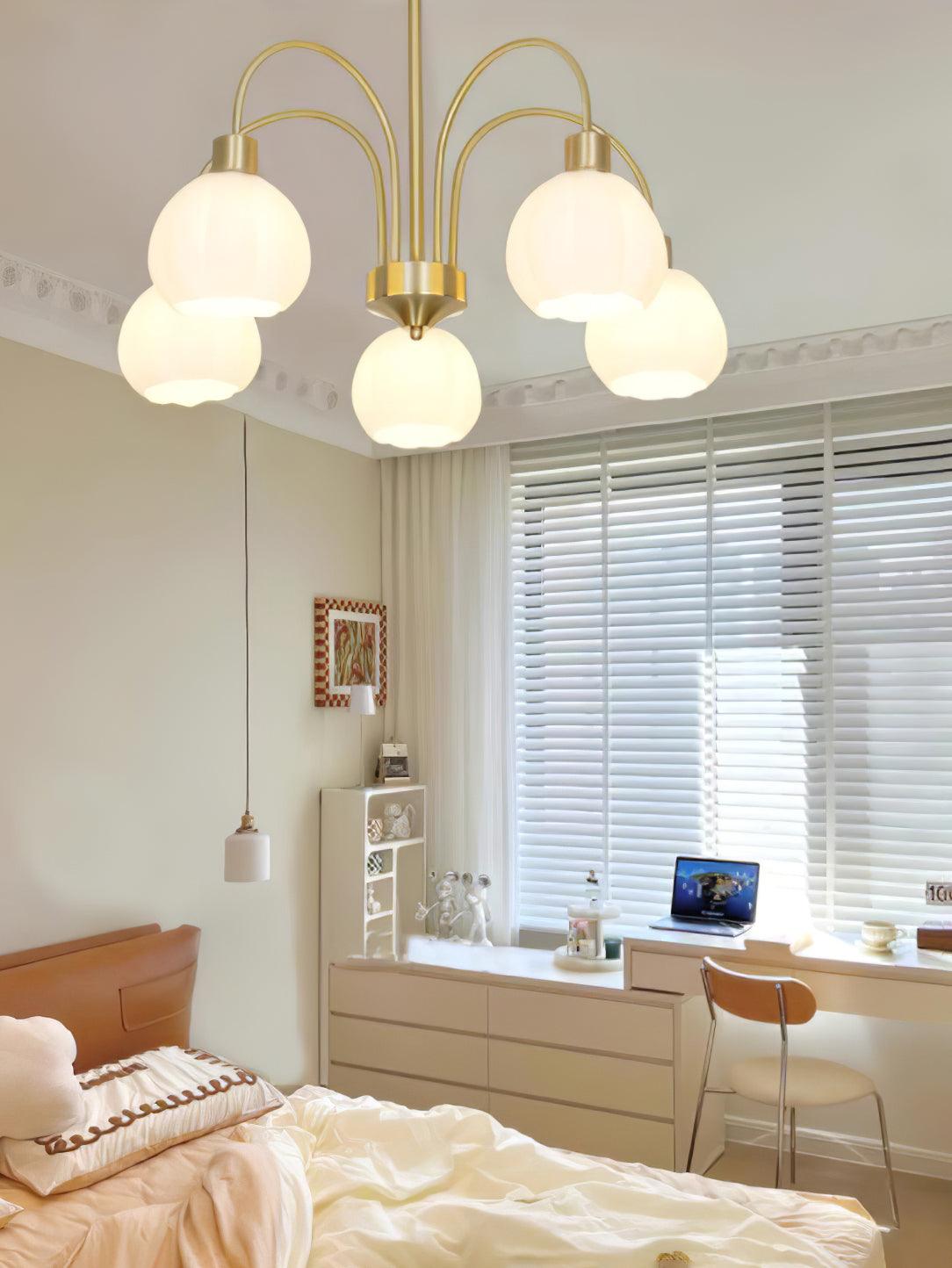 Sawyer Vintage-Kronleuchter aus Glas-Letslighting