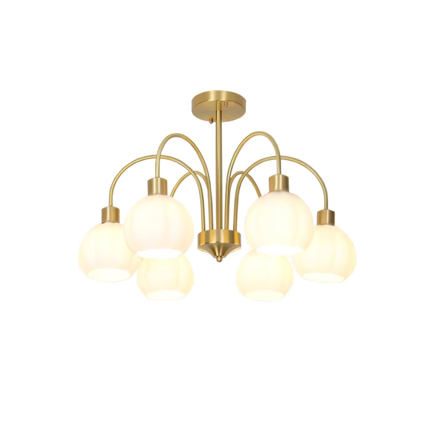 Sawyer Vintage-Kronleuchter aus Glas-Letslighting
