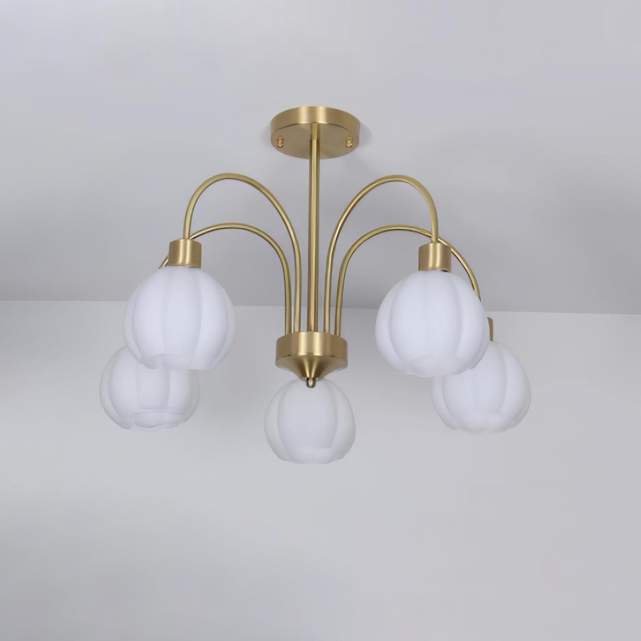 Sawyer Vintage-Kronleuchter aus Glas-Letslighting