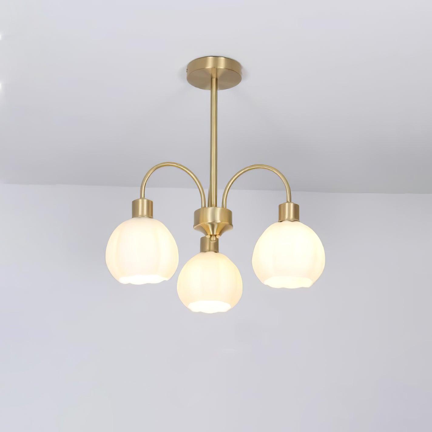 Sawyer Vintage-Kronleuchter aus Glas-Letslighting