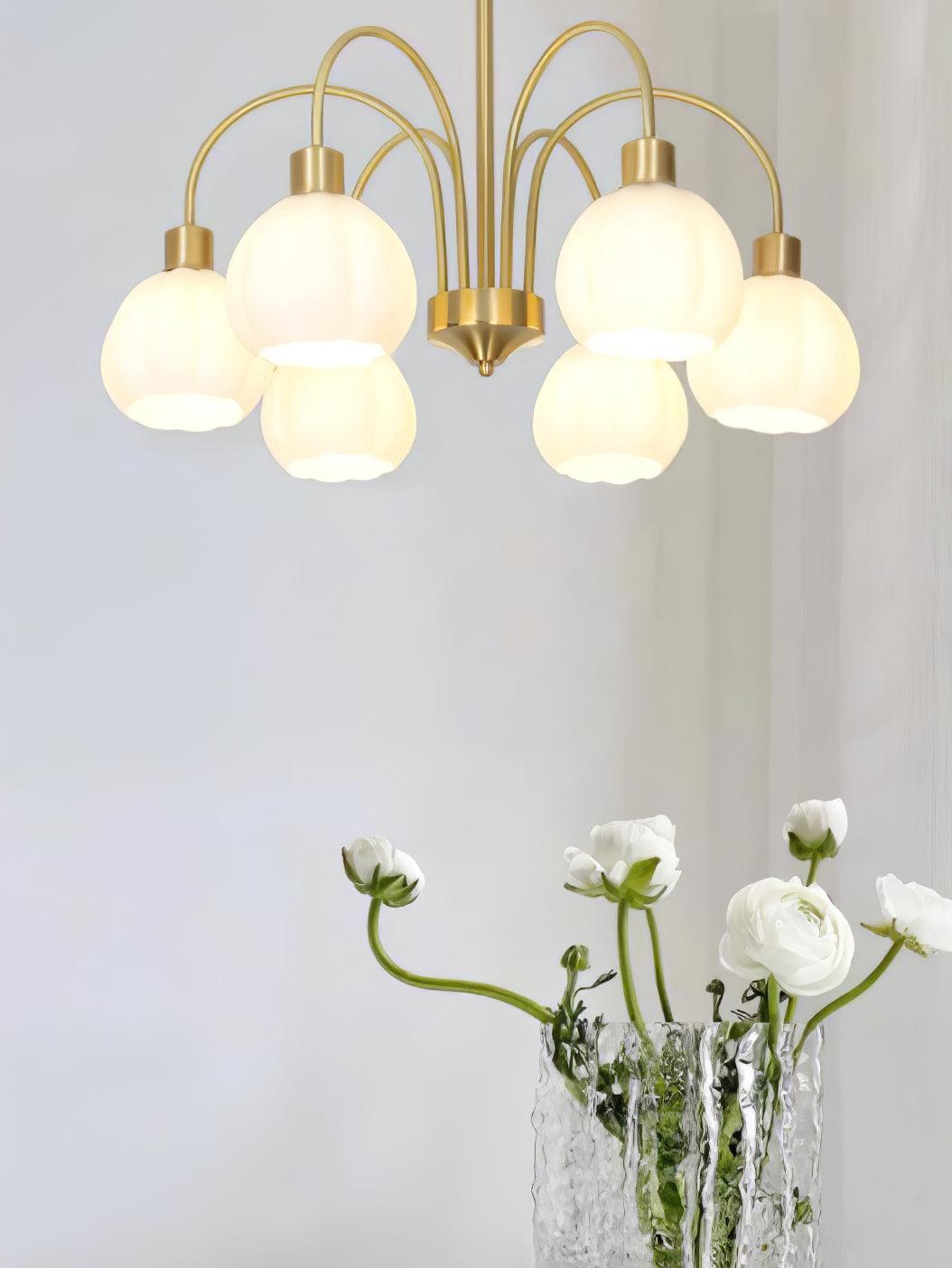 Sawyer Vintage-Kronleuchter aus Glas-Letslighting