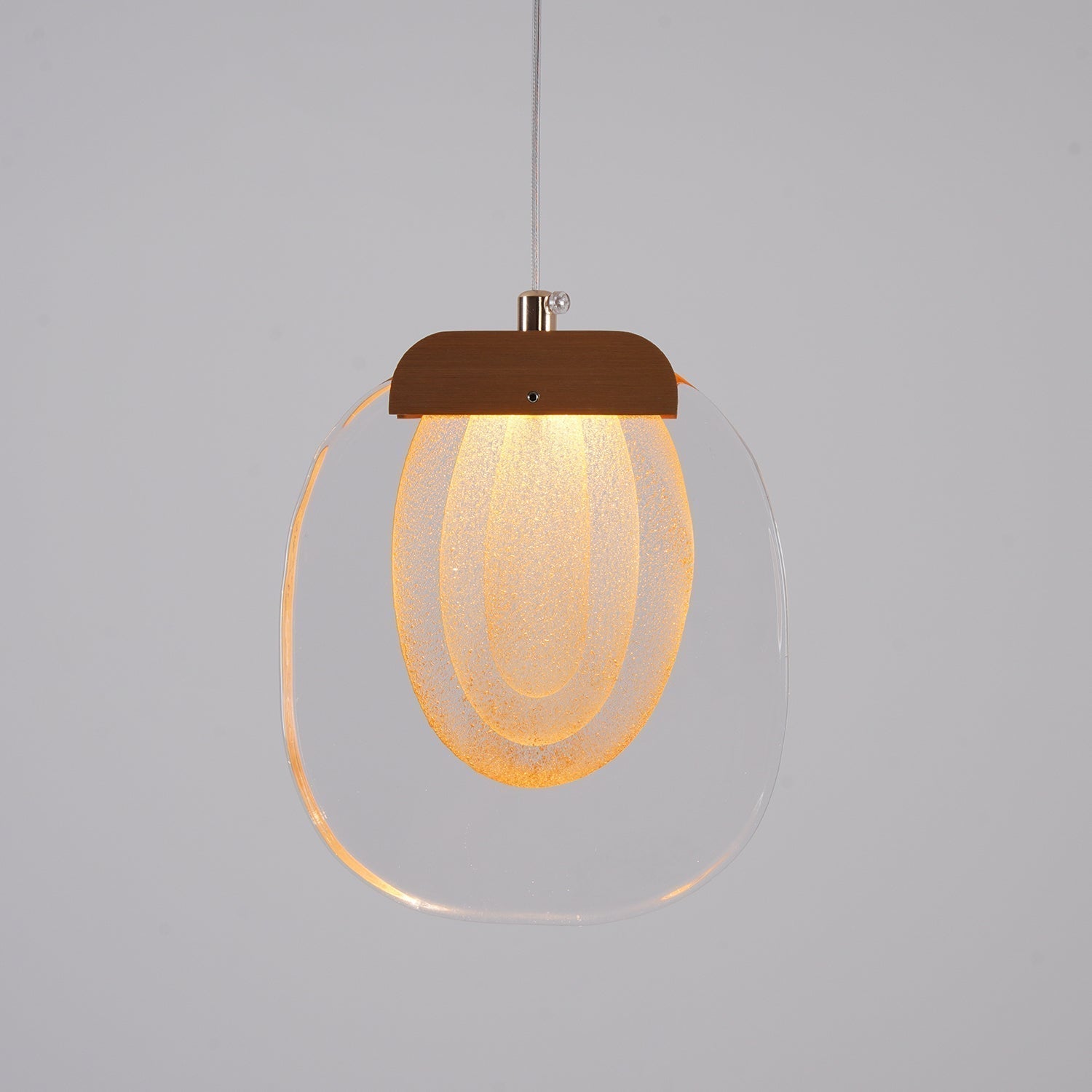 Avesia Minimalist Glass Pendant Light Staircase - Letslighting