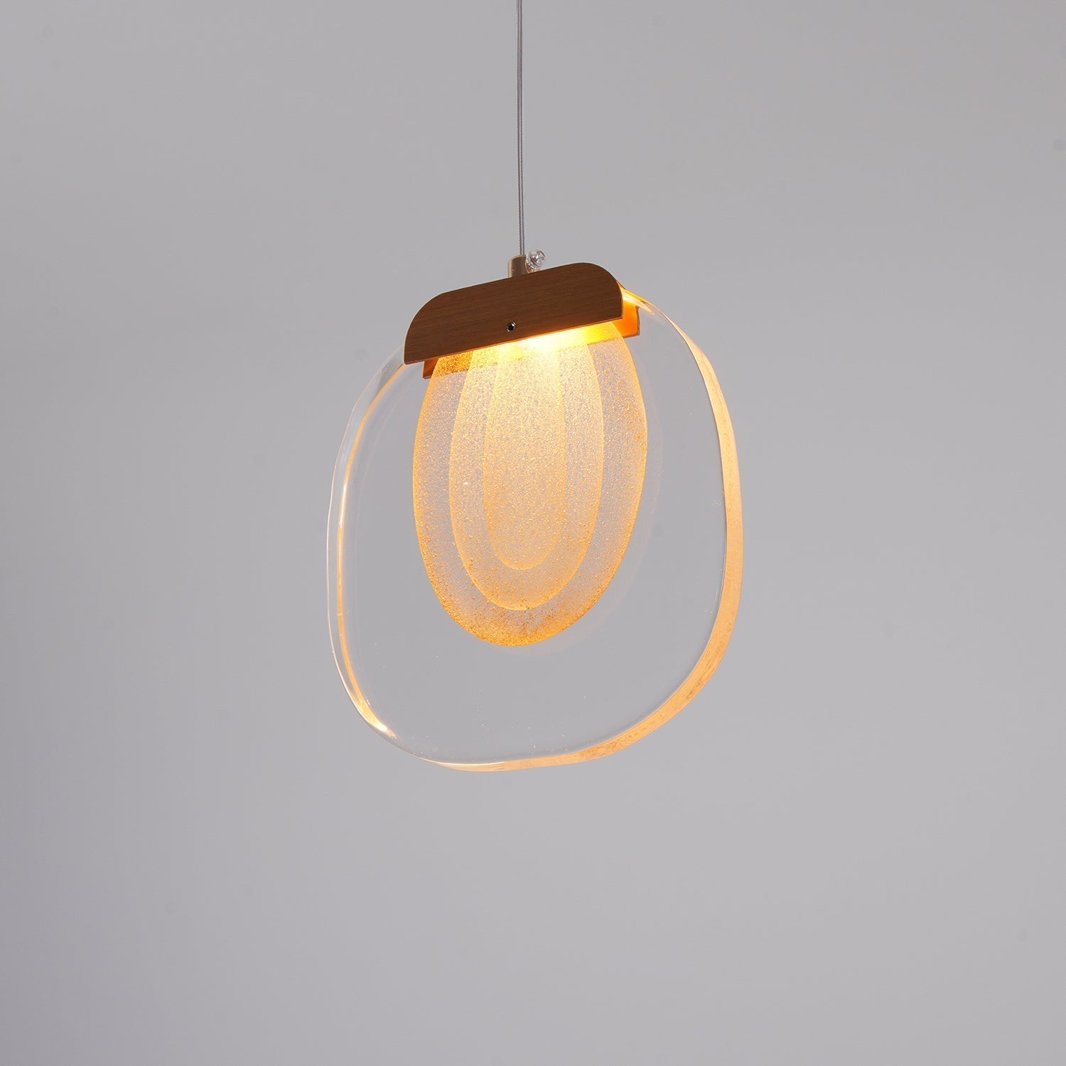 Avesia Minimalist Glass Pendant Light Staircase - Letslighting