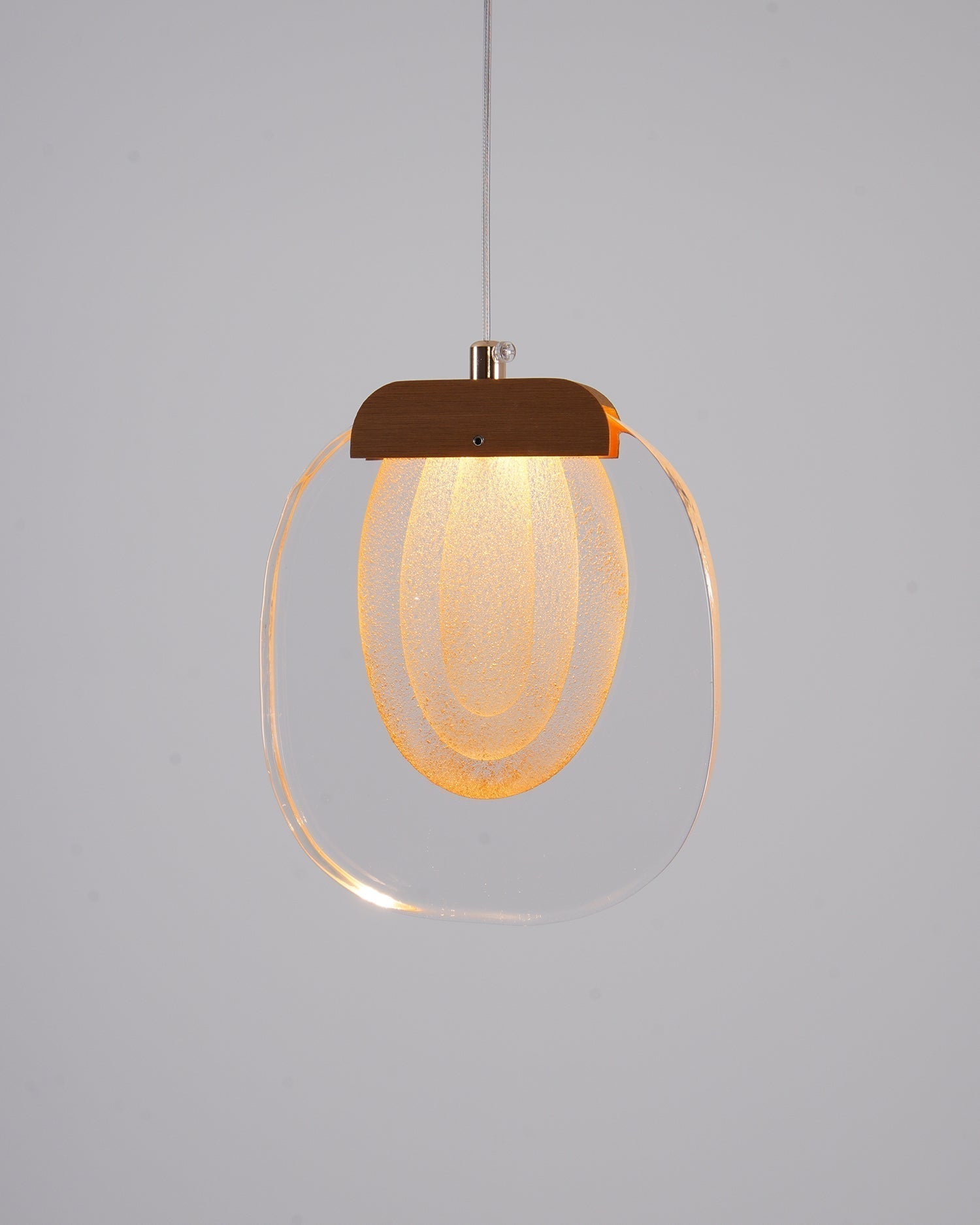 Avesia Minimalist Glass Pendant Light Staircase - Letslighting