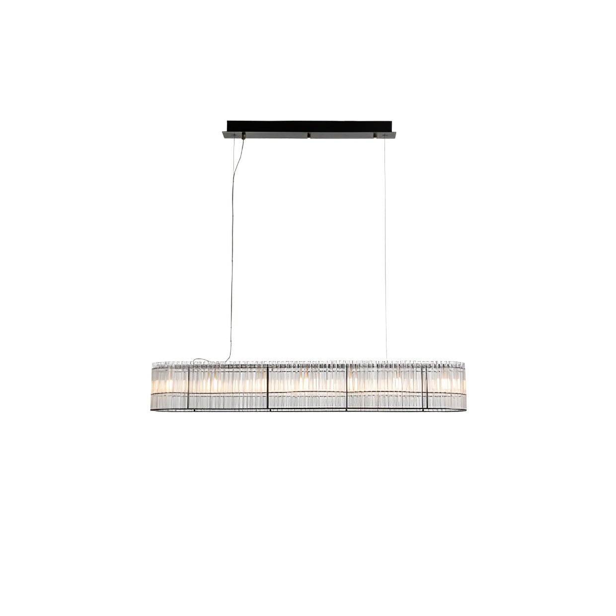 Lustra Pendelleuchte Glasrohr Ring Modern Luxus-Letslighting