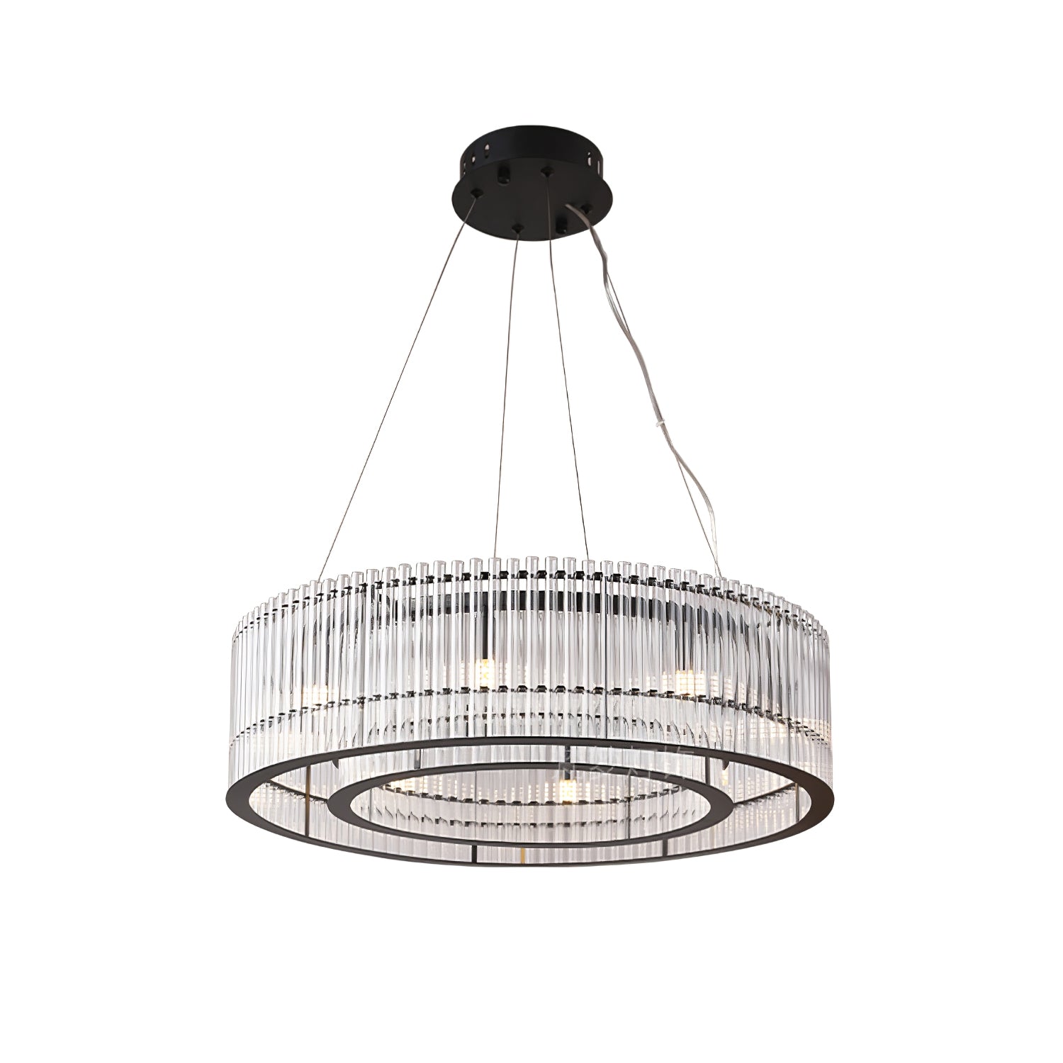 Lustra Pendelleuchte Glasrohr Ring Modern Luxus-Letslighting