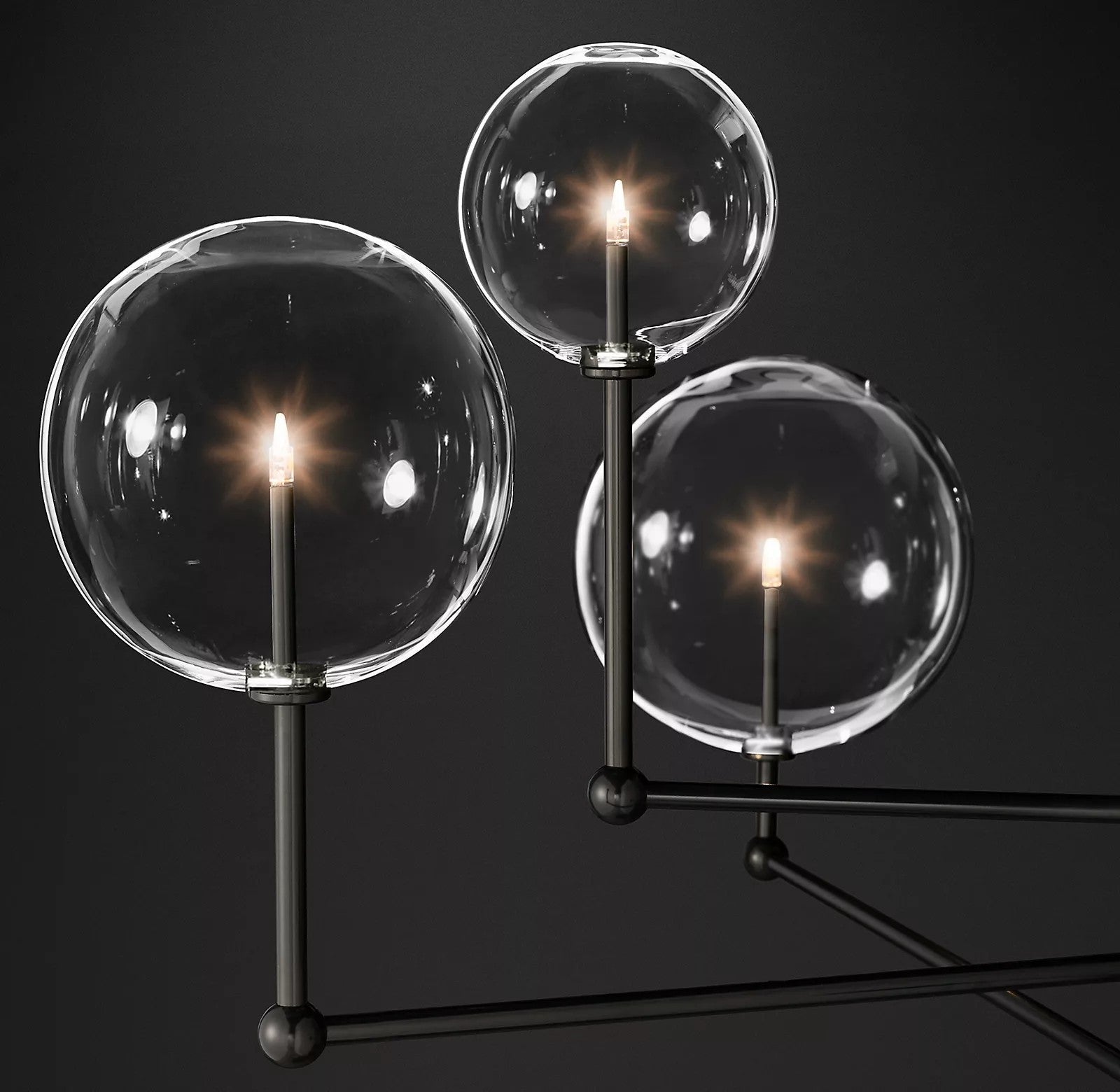 Orbit Zeitgenössischer Glas-Kronleuchter-Letslighting
