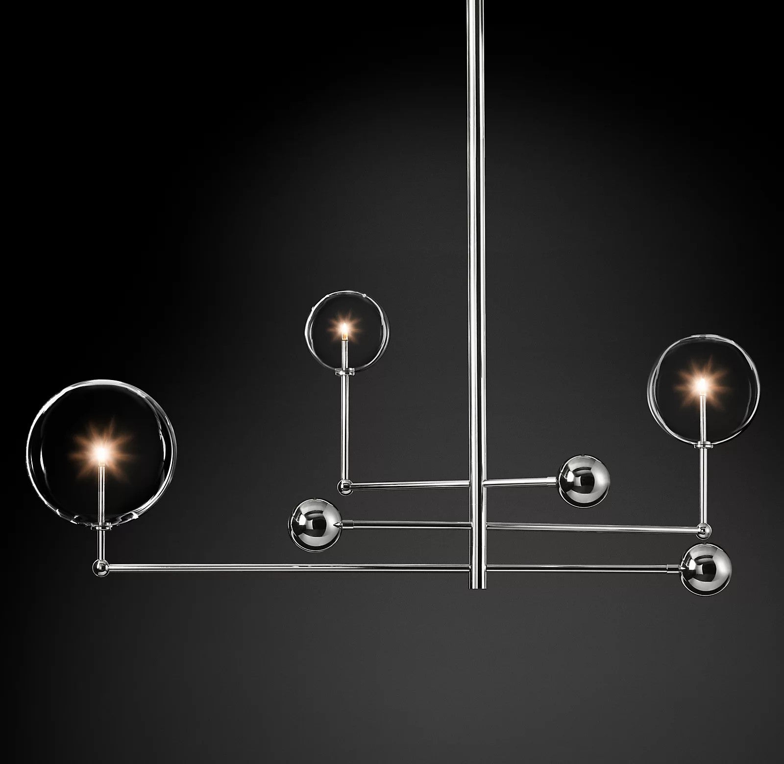 Orbit Zeitgenössischer Glas-Kronleuchter-Letslighting