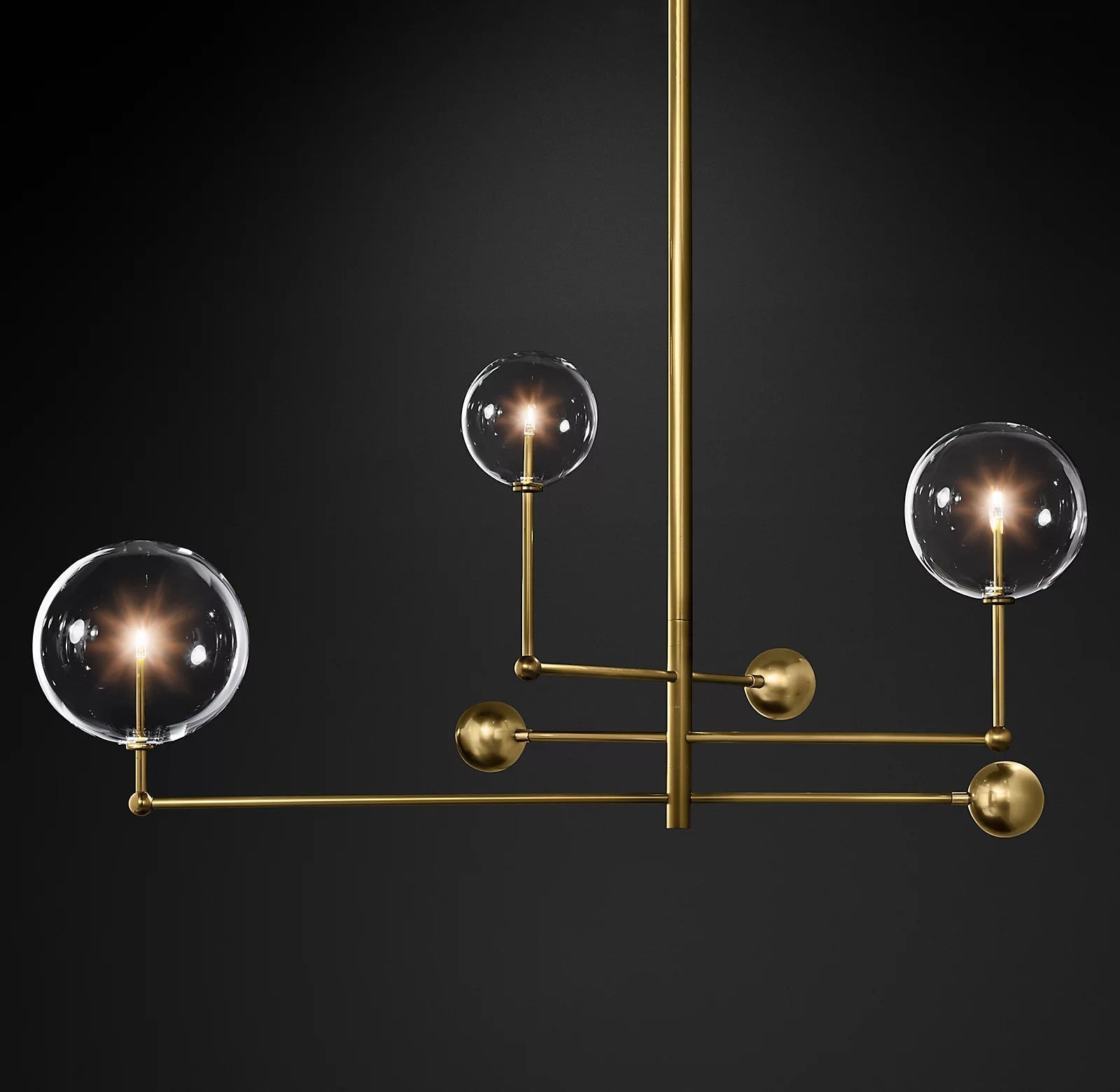 Orbit Zeitgenössischer Glas-Kronleuchter-Letslighting