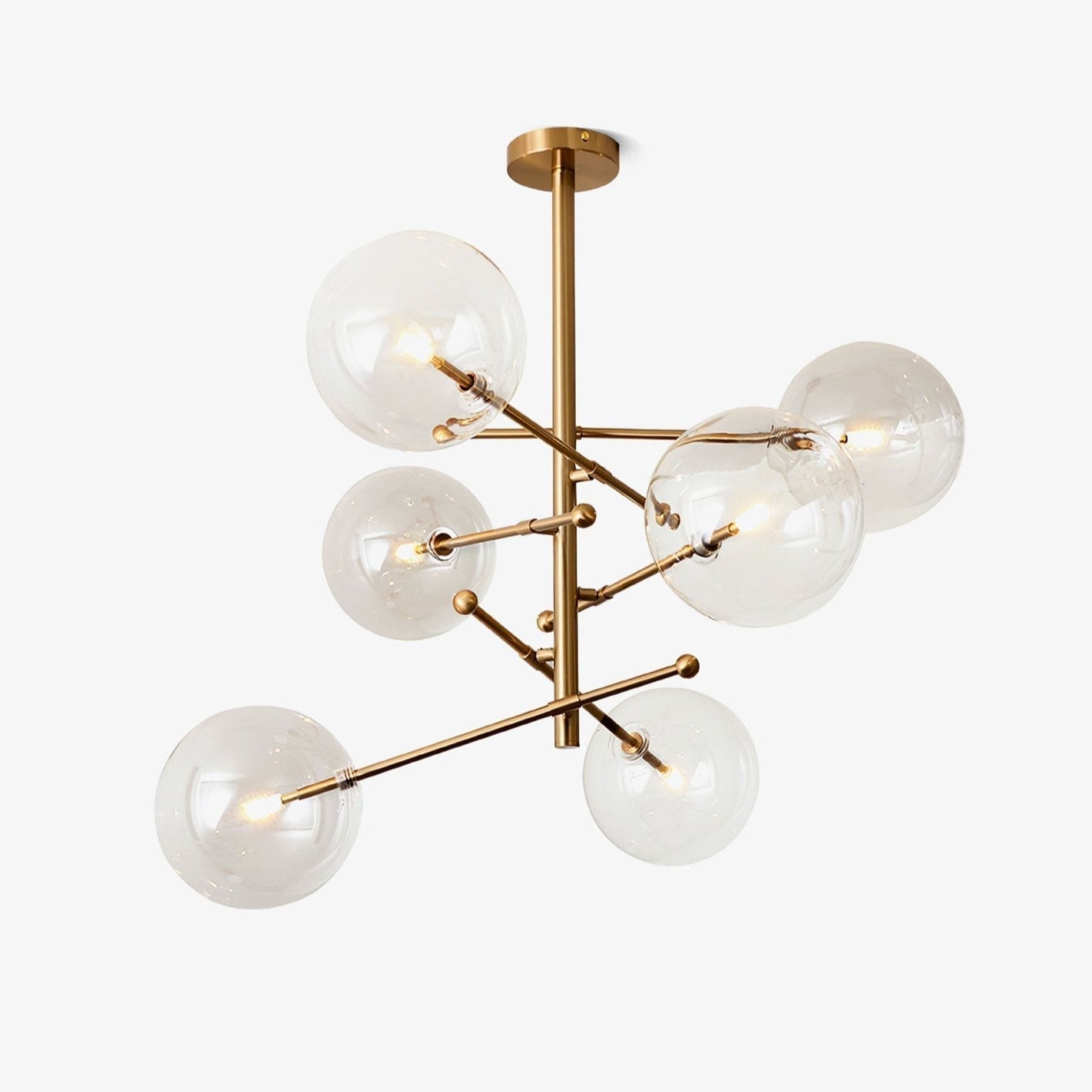 Orbit Zeitgenössischer Glas-Kronleuchter-Letslighting