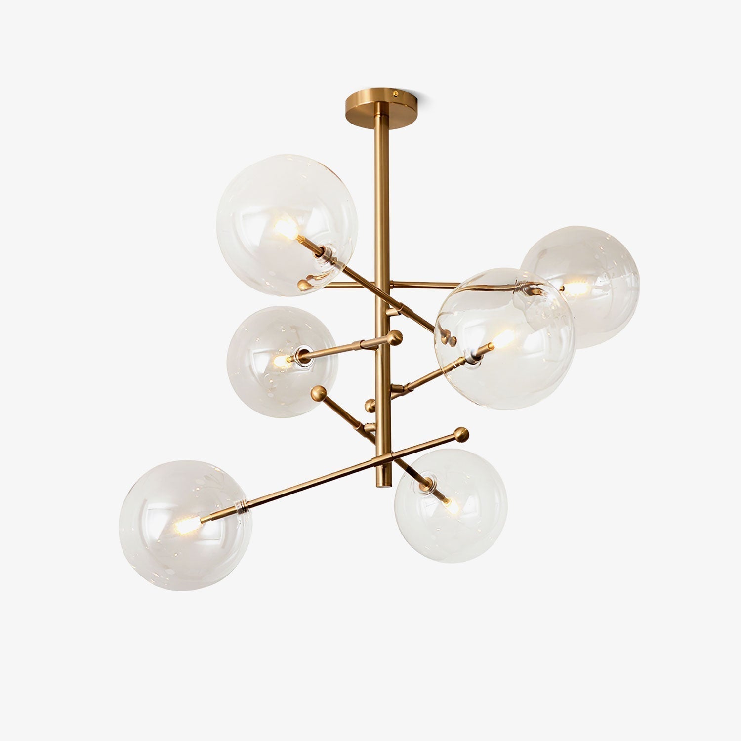 Orbit Zeitgenössischer Glas-Kronleuchter-Letslighting