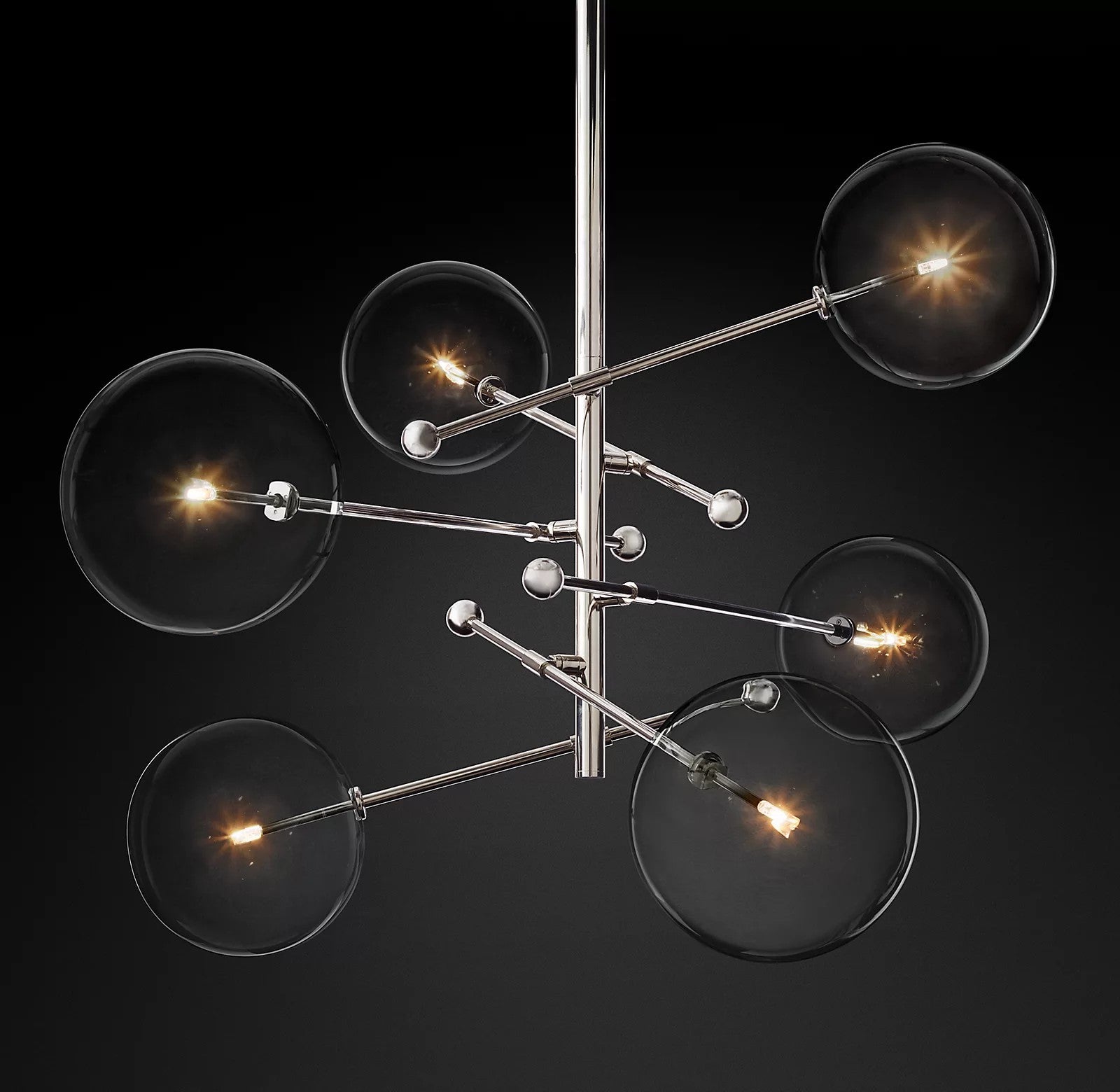 Orbit Zeitgenössischer Glas-Kronleuchter-Letslighting