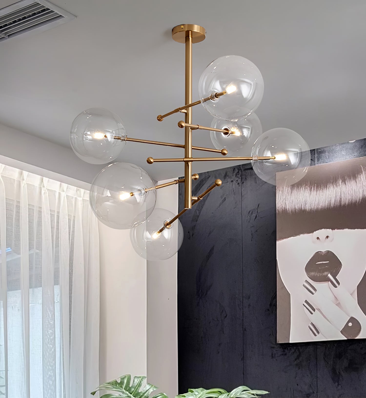 Orbit Zeitgenössischer Glas-Kronleuchter-Letslighting
