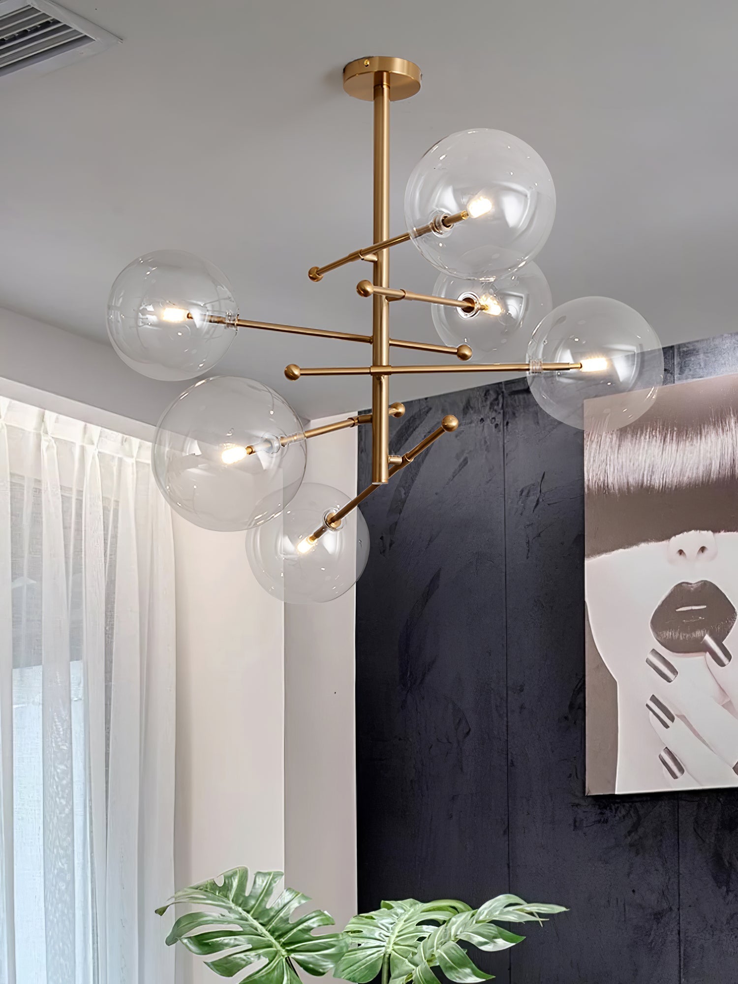 Orbit Zeitgenössischer Glas-Kronleuchter-Letslighting
