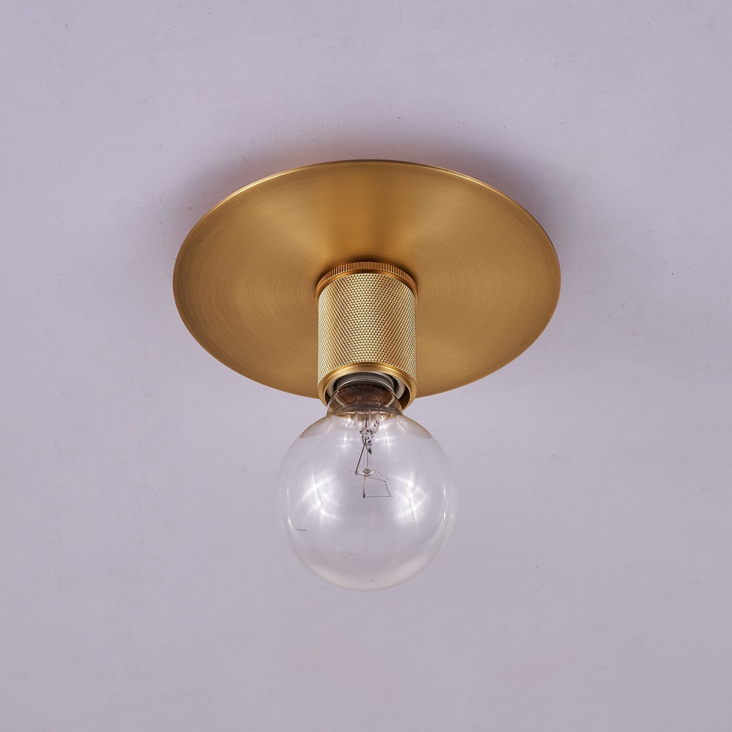 Aursorion Moderne Minimalistische Deckenleuchte aus Messing-Letslighting