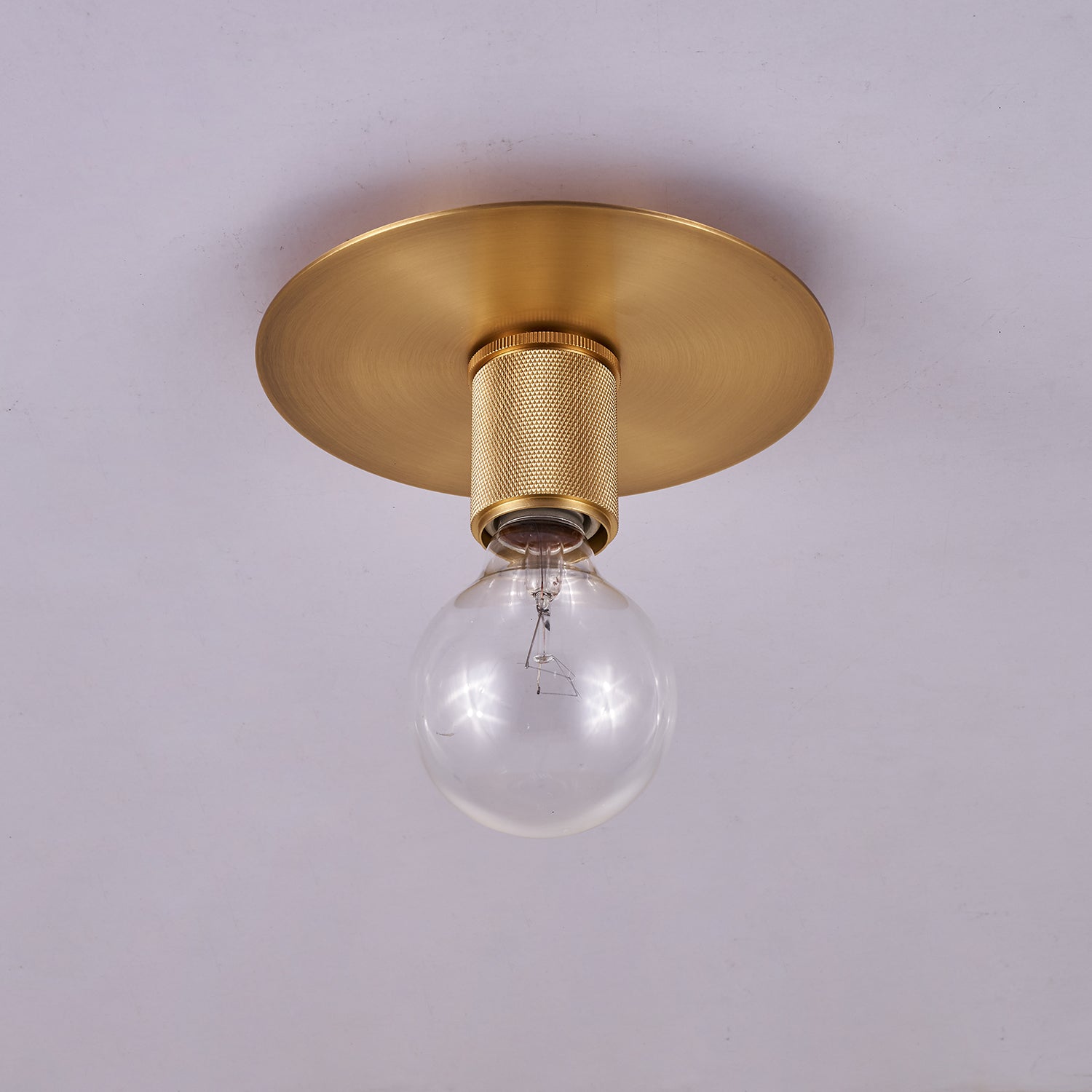 Aursorion Moderne Minimalistische Deckenleuchte aus Messing-Letslighting