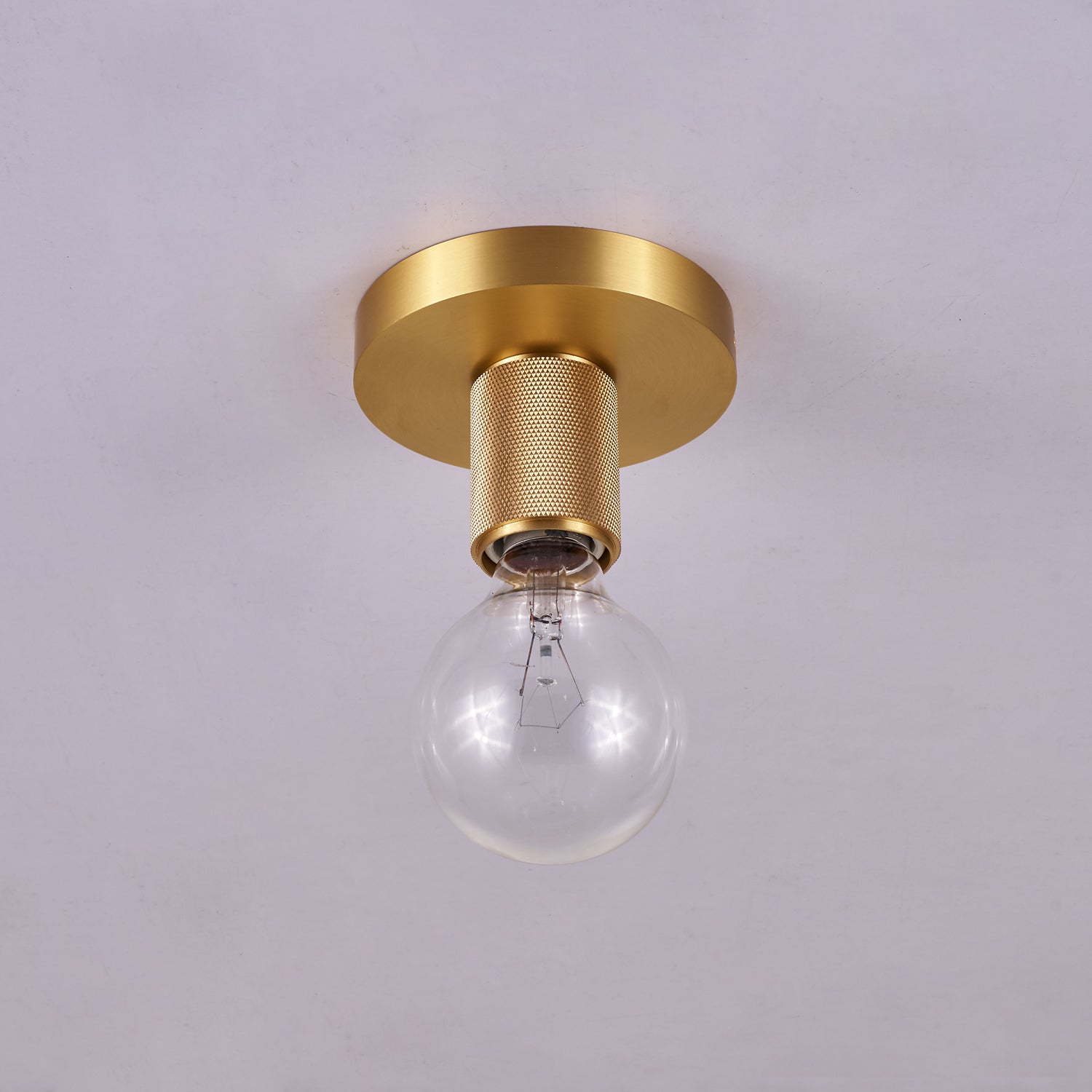 Aursorion Moderne Minimalistische Deckenleuchte aus Messing-Letslighting
