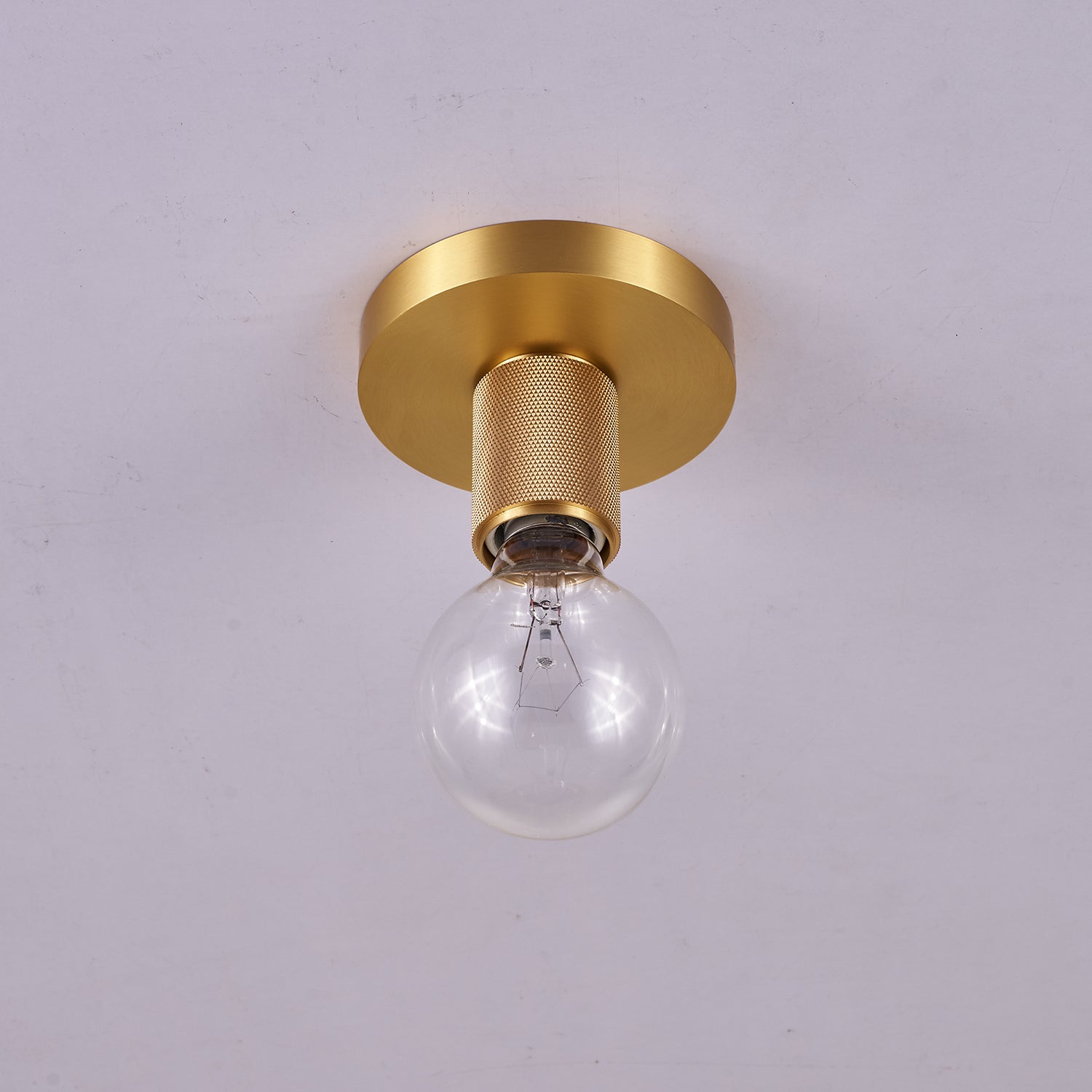 Aursorion Moderne Minimalistische Deckenleuchte aus Messing-Letslighting