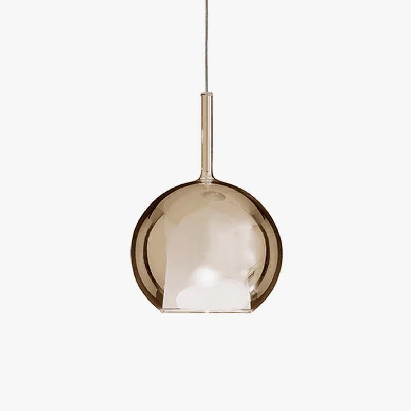 Lustra Pendelleuchte Rauchglas Rund-Letslighting