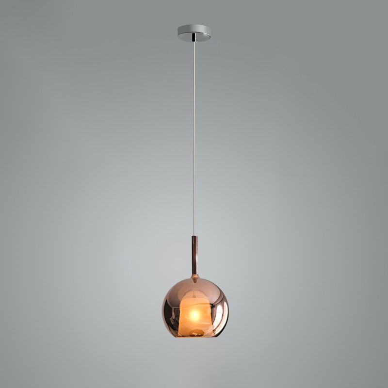 Lustra Pendelleuchte Rauchglas Rund-Letslighting